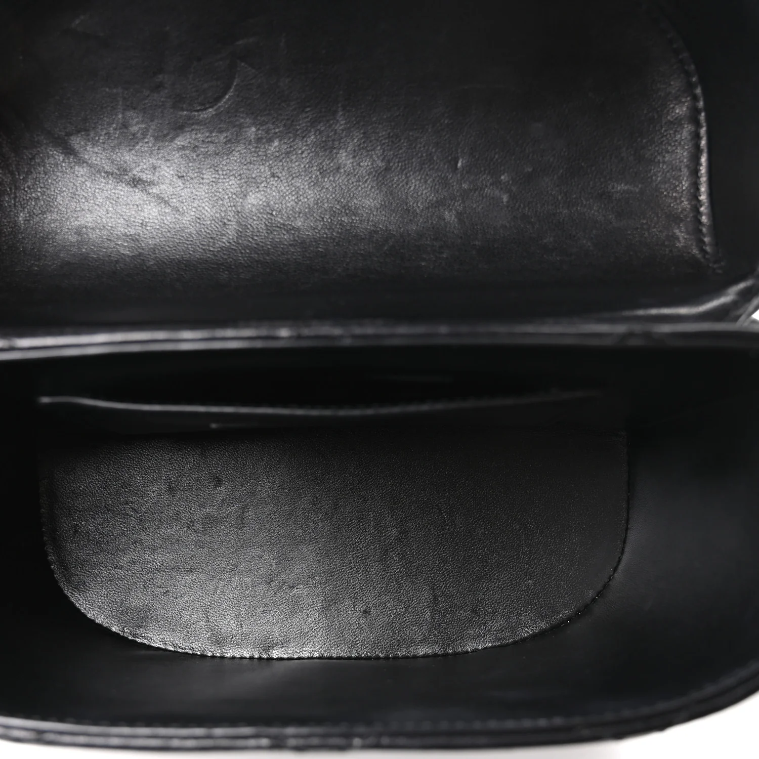 Lambskin Quilted Monogram June Box Bag Black - Image 5
