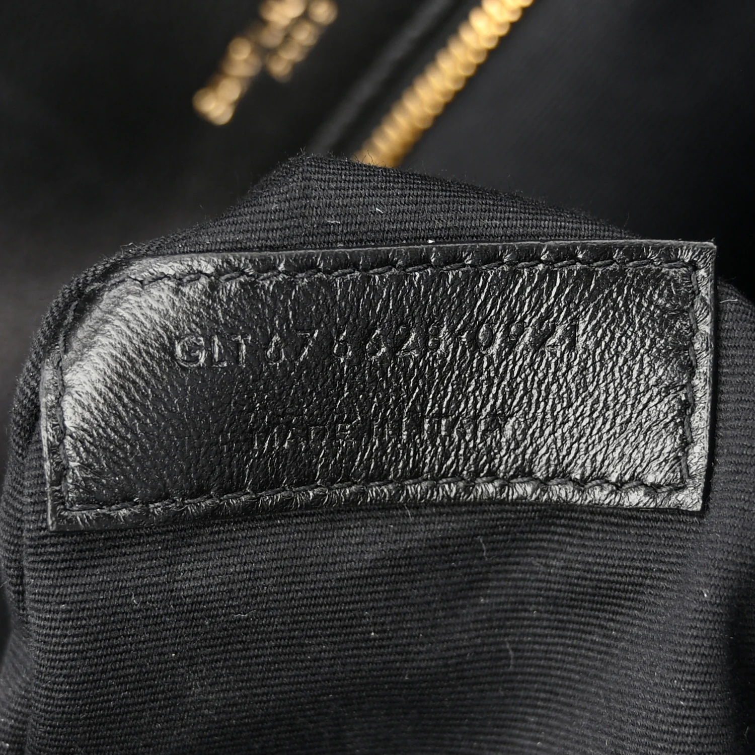 Lambskin Quilted Monogram Kate 99 Black - Image 7