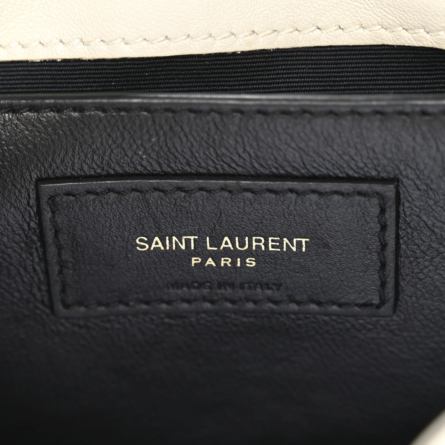 Lambskin Quilted Monogram Mini Nolita Crema Soft - Image 6