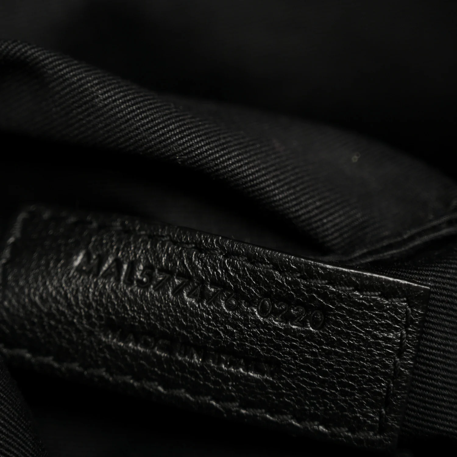 Lambskin Quilted Small Loulou Puffer Monogram Chain Satchel Black - Image 7