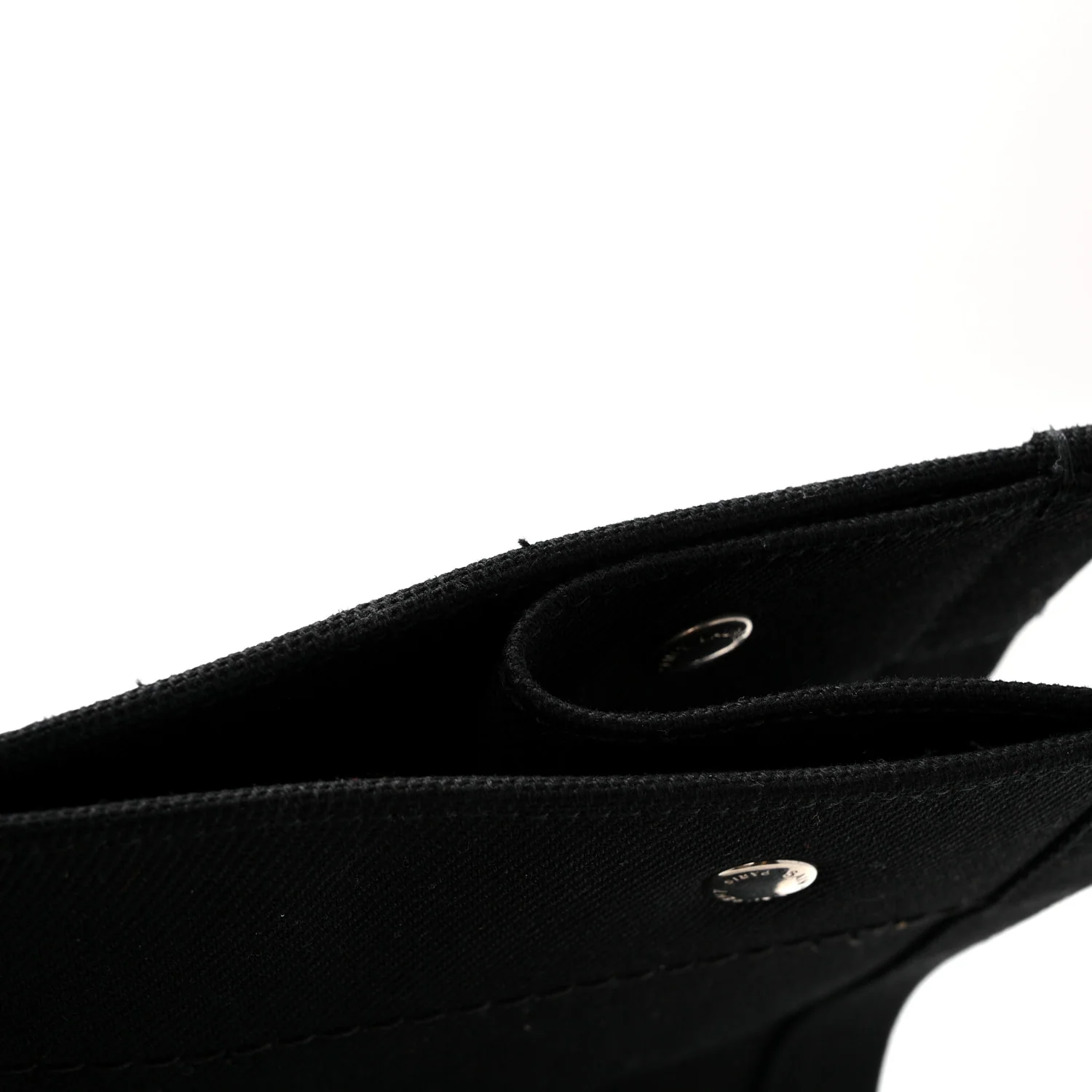 Linen Calfskin Rive Gauche Tote Black - Image 13