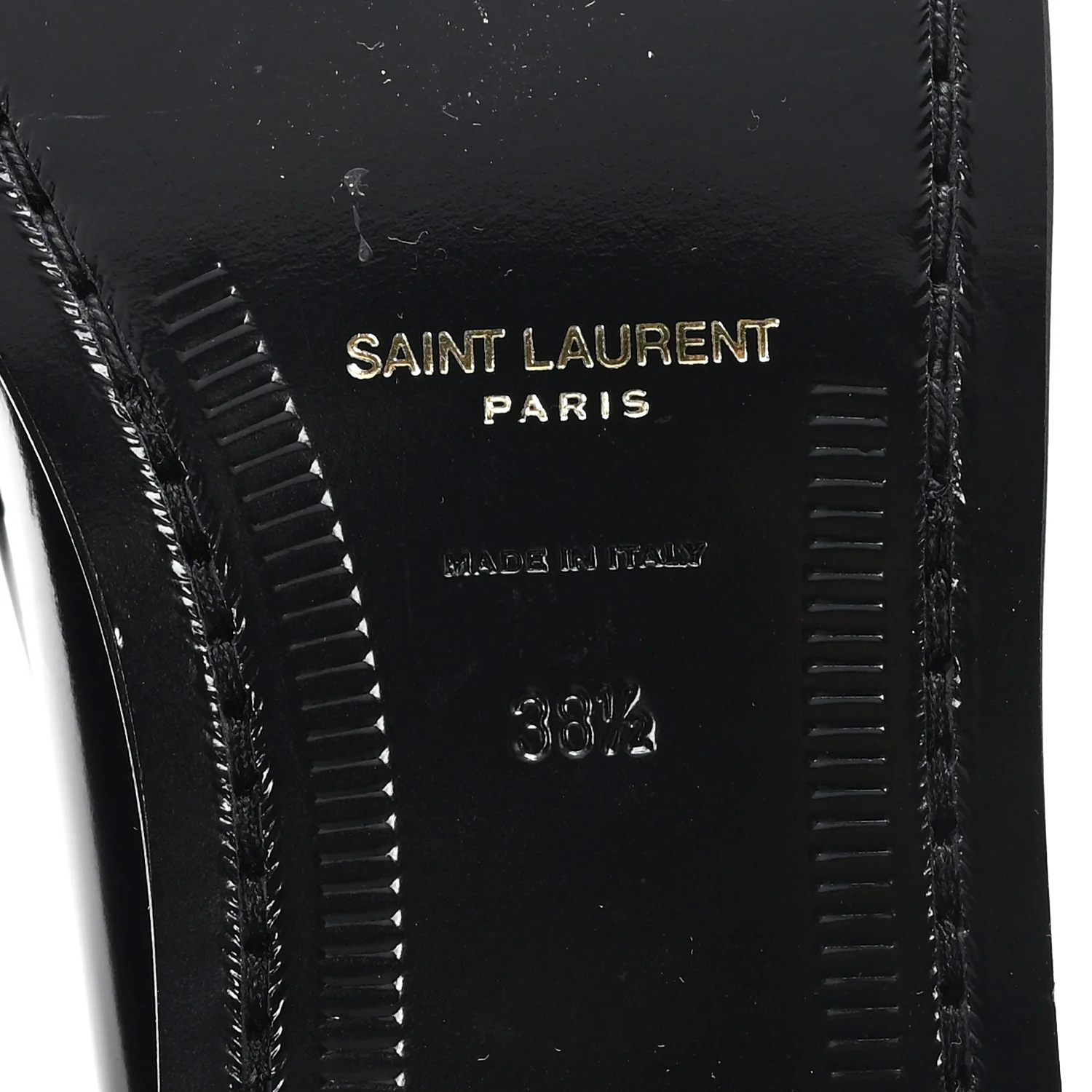 Magnum Lux Chunky Le Loafer Penny Slippers 38.5 Black - Image 7