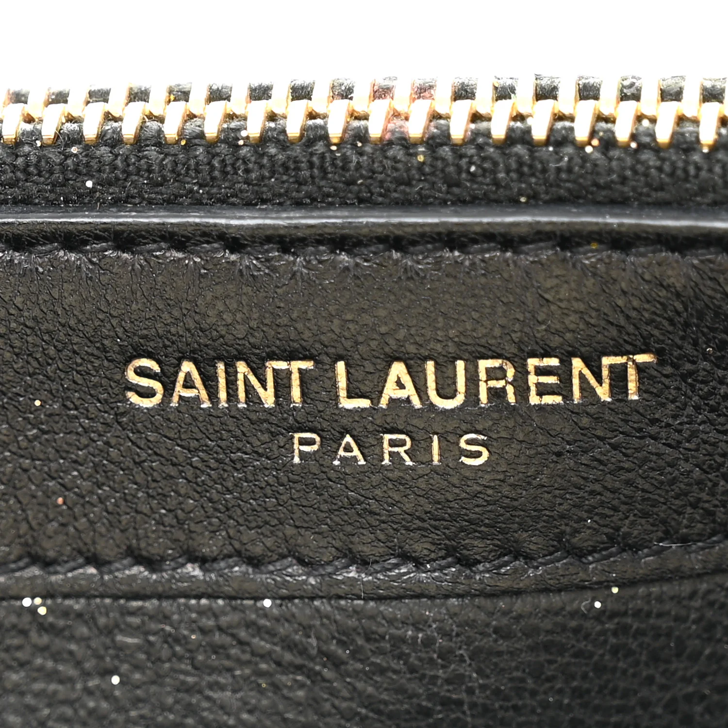 Metallic Canvas Woven Small Classic Monogram Kate Tassel Chain Wallet Gold - Image 6