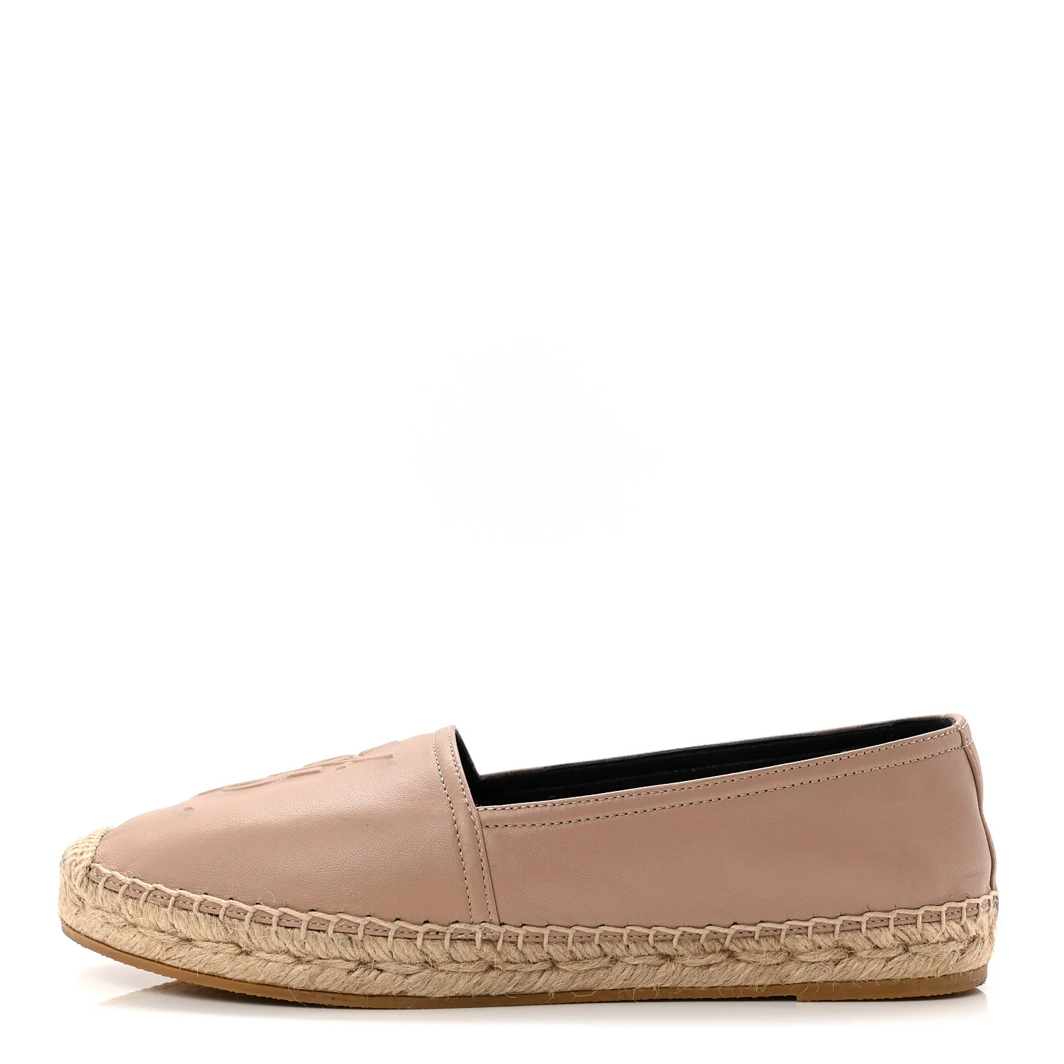Nappa Monogram Espadrilles 37 Nude