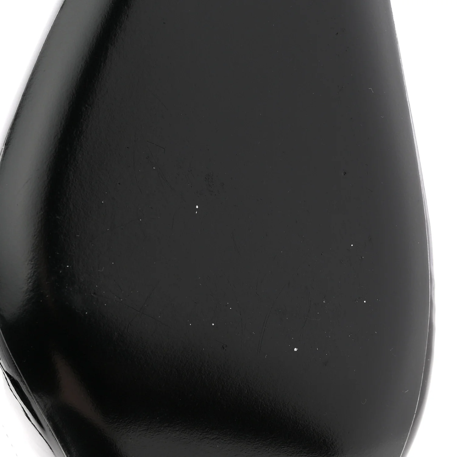 Patent Calfskin Crystal Anouk Pumps 37.5 Black - Image 12