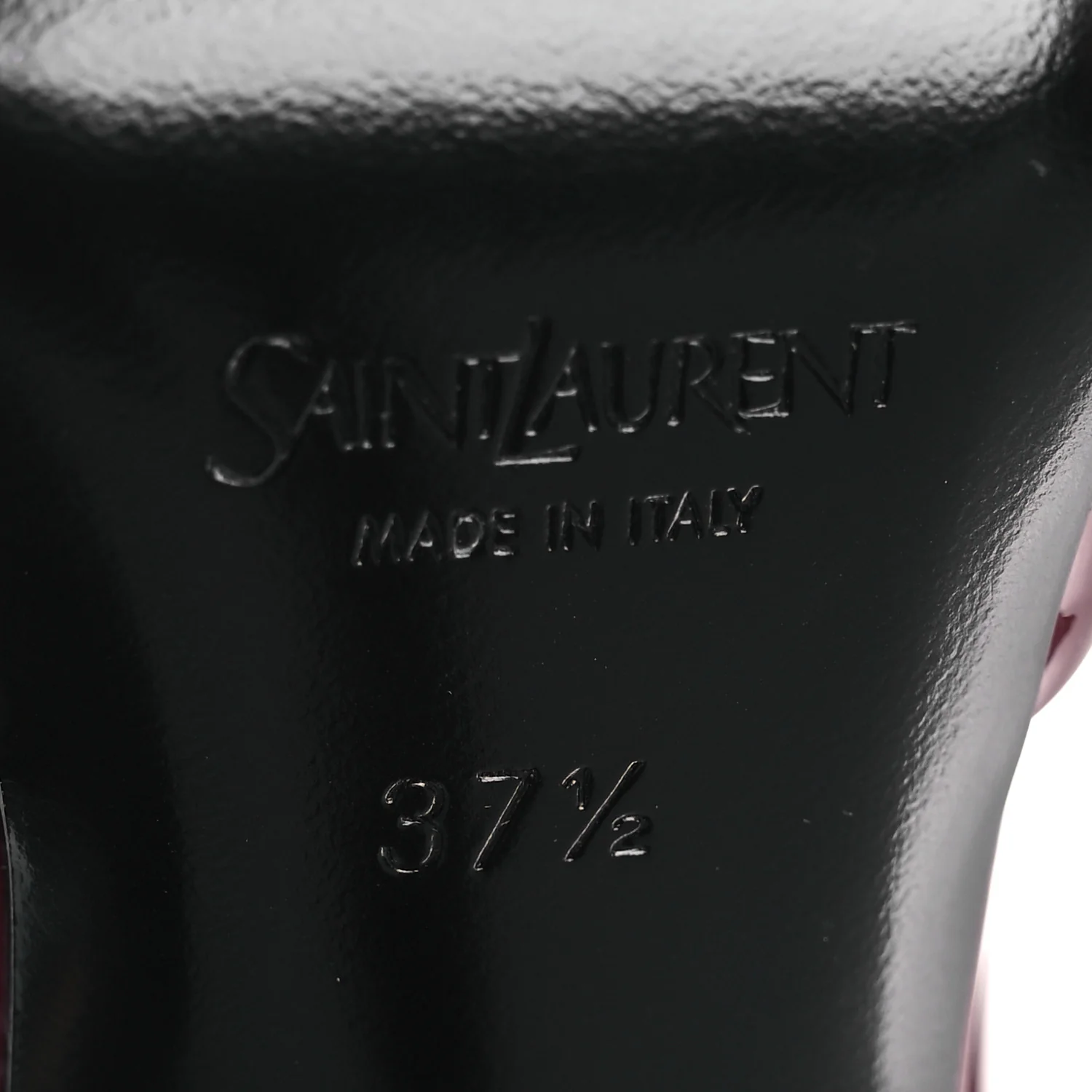 Patent Calfskin La Scandale 110 Sandals 37.5 Grenat - Image 8
