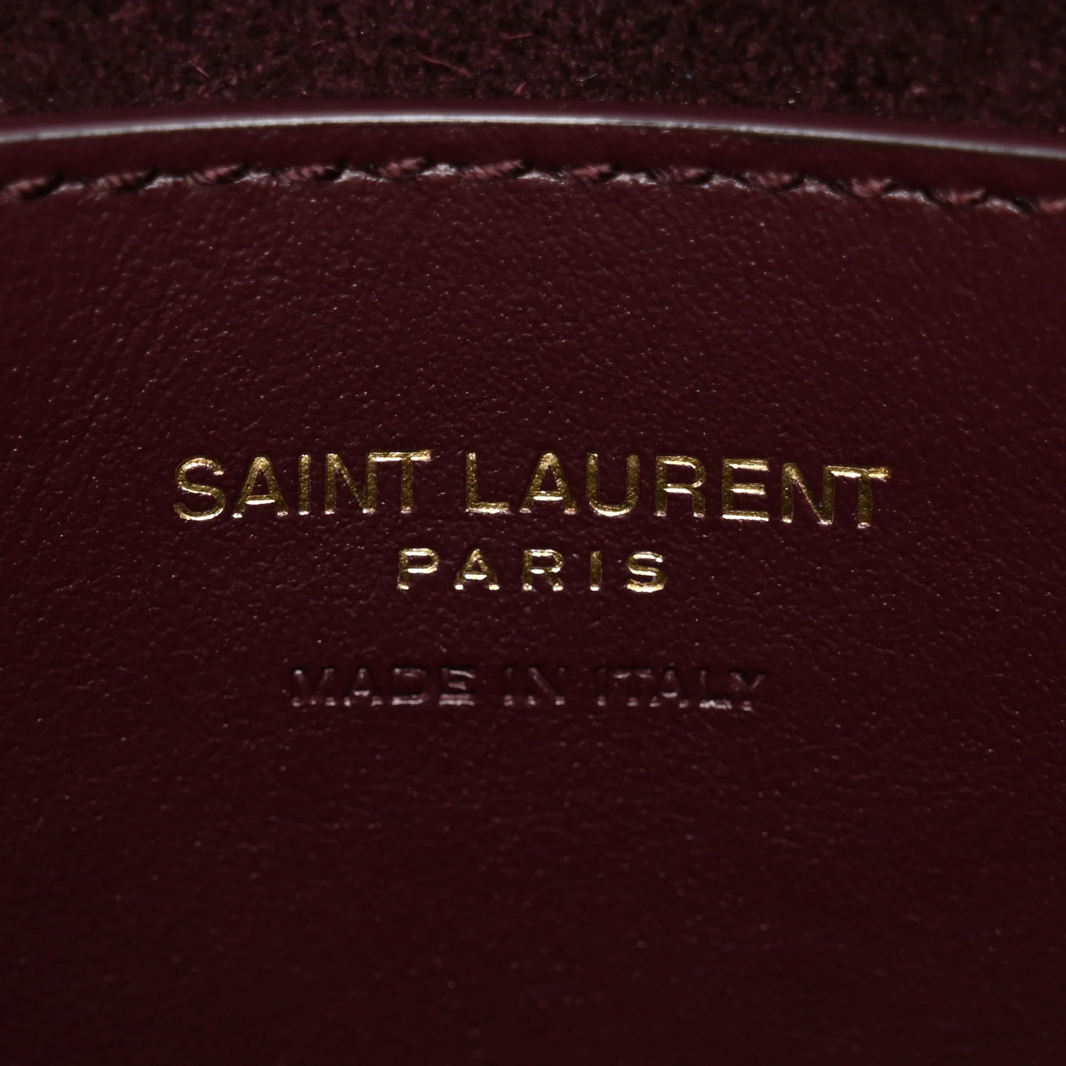 Patent Calfskin Mini Voltaire Top Handle Bag Dark Wine - Image 6