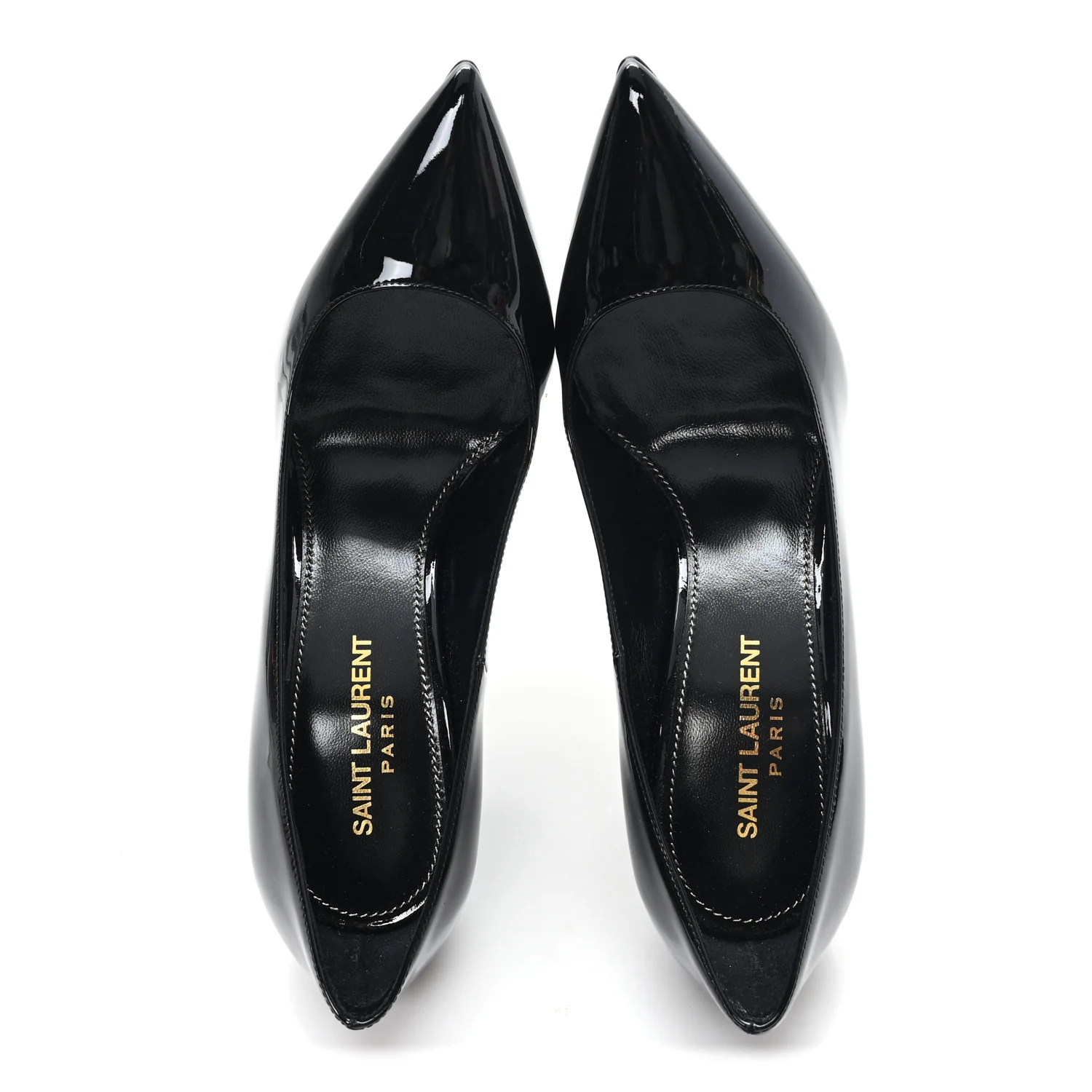 Patent Calfskin Opyum 110 Pumps 36.5 Black - Image 2