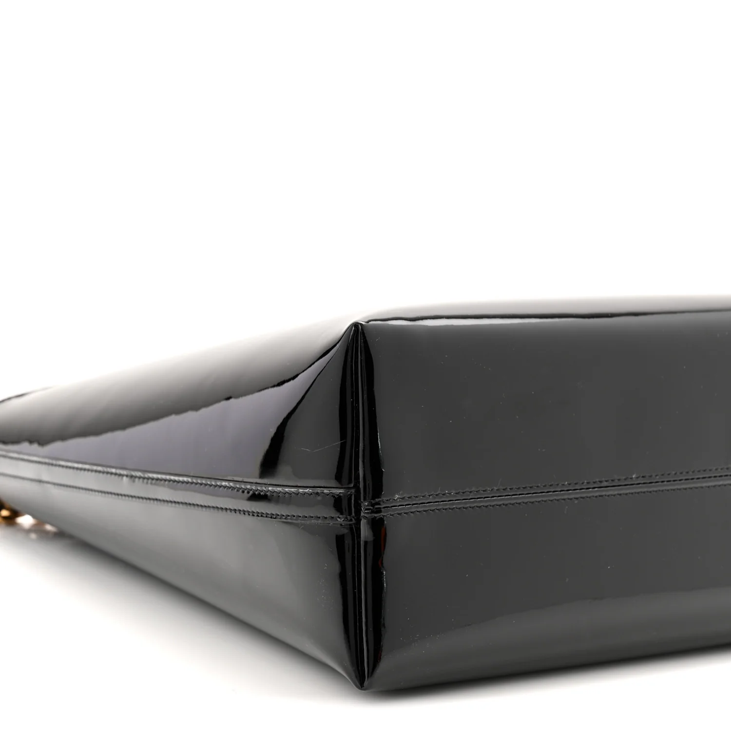 Patent Calfskin Rendez-Vous Hobo Black - Image 10
