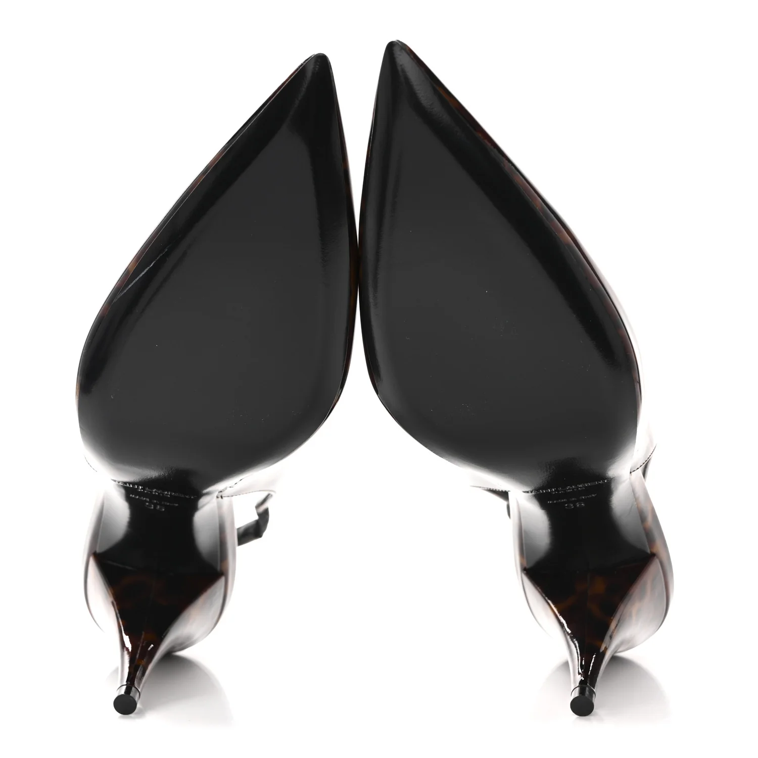 Patent Kiki Tortoise Slingback 85 Pumps 36 Black - Image 6