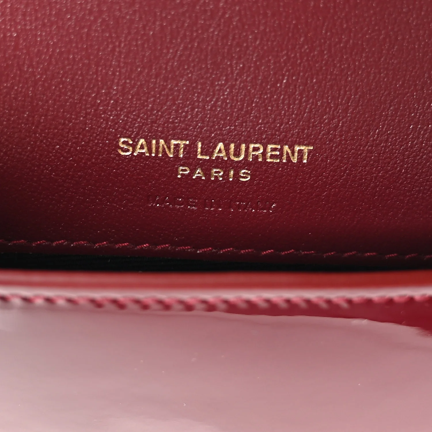 Patent Monogram Phone Holder Crossbody Chataigne - Image 6