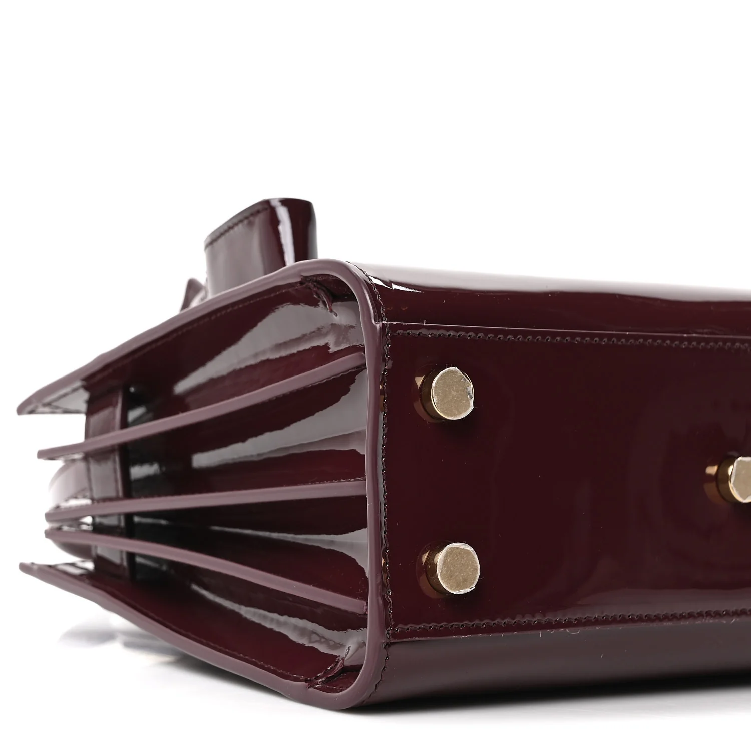 Patent Nano Sac de Jour Dark Red Wine - Image 8