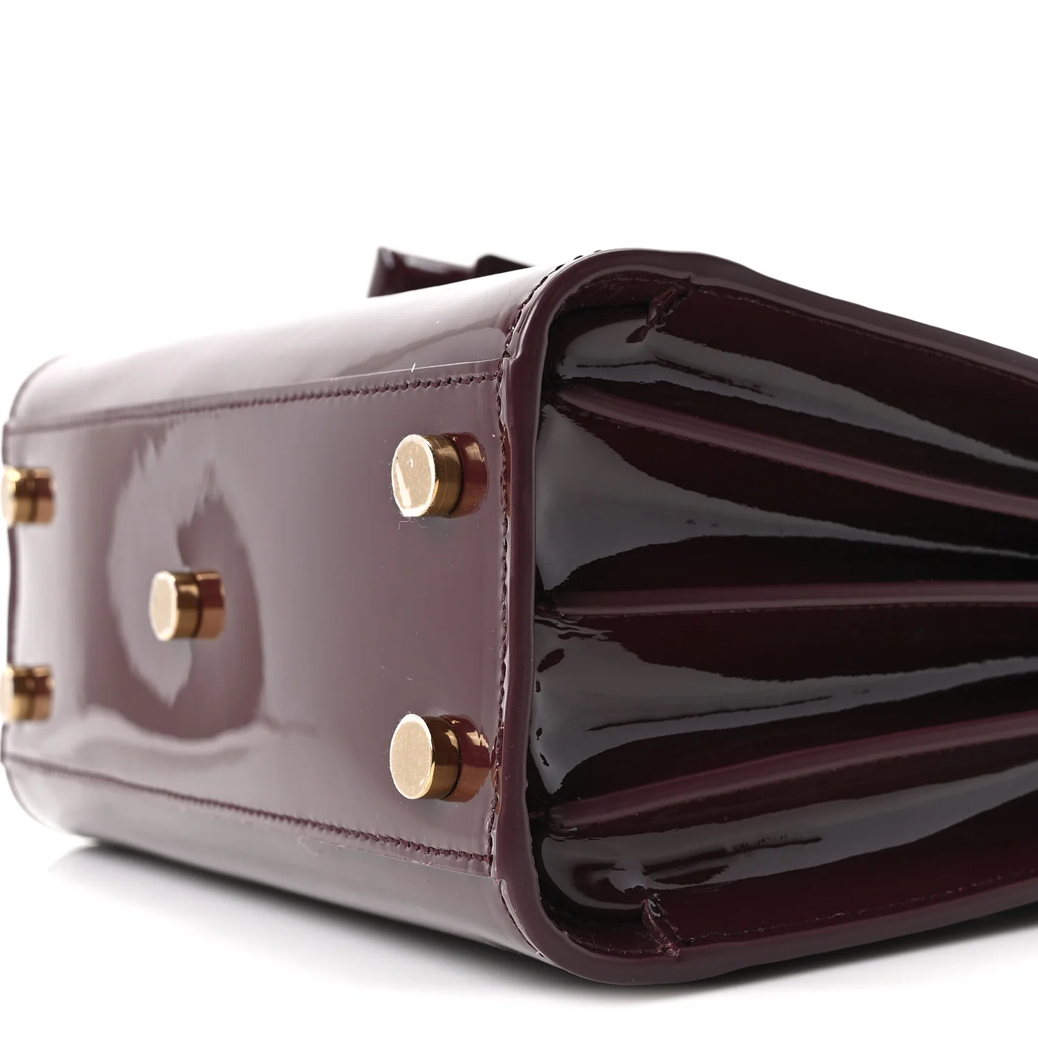 Patent Nano Sac de Jour Dark Red Wine - Image 9