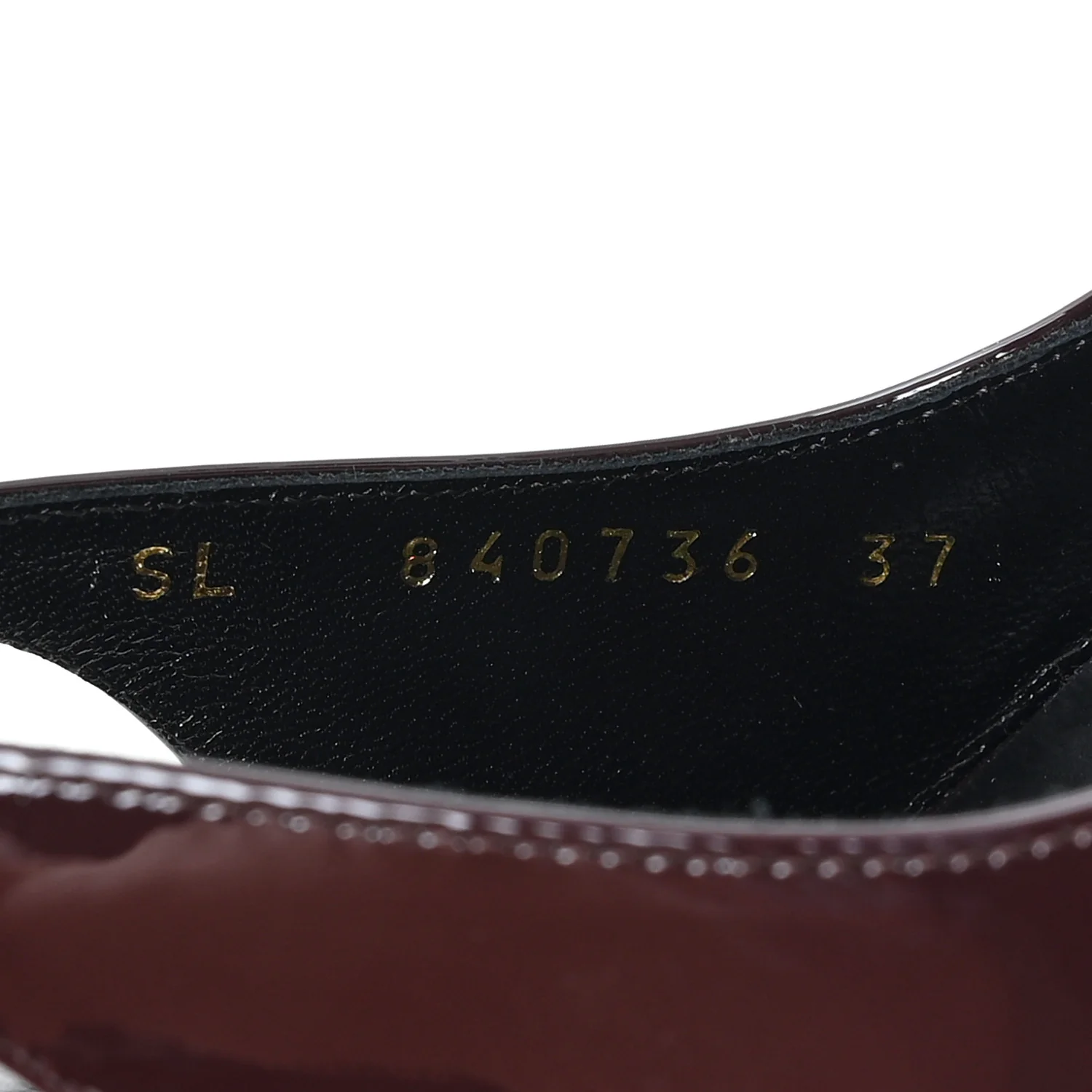 Patent Vendome Slingback Pumps 37 Purple - Image 9
