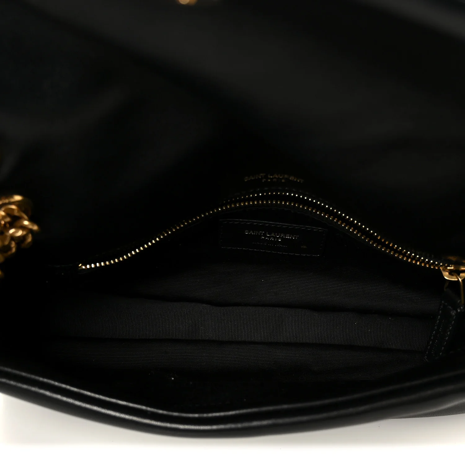 Plunged Lambskin Calypso Black - Image 5