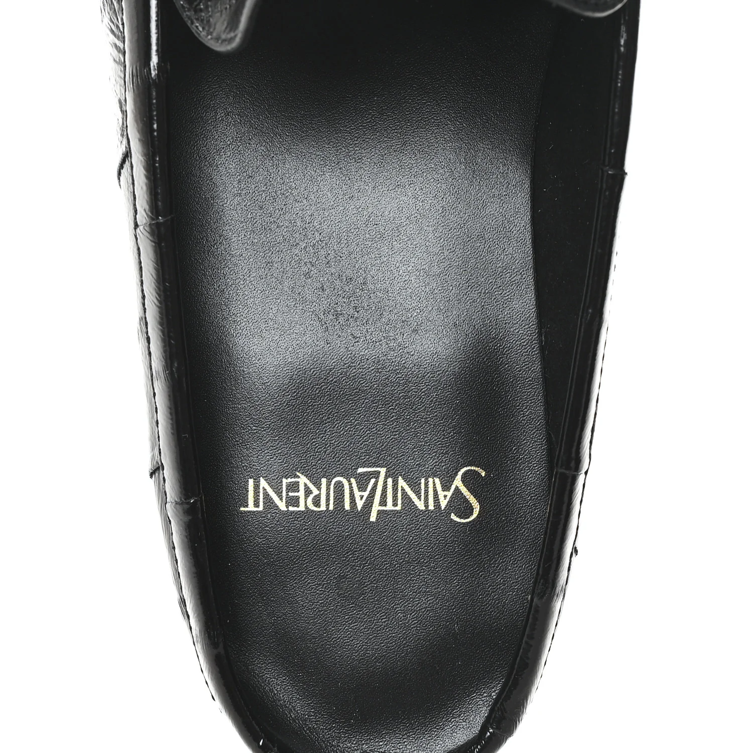 Radiance Calfskin Le Loafer Penny Slippers 40 Black - Image 8
