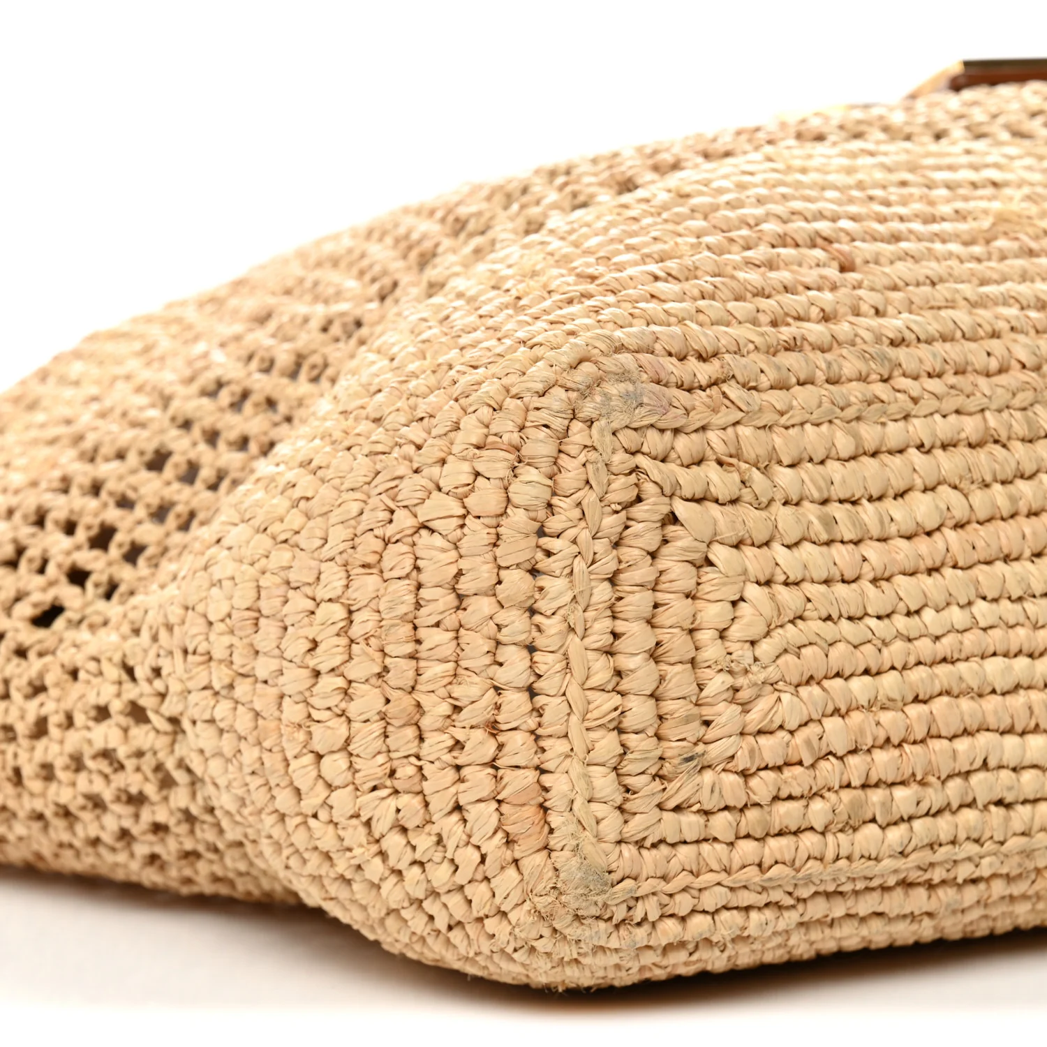 Raffia Icare Shopping Tote Natural - Image 10