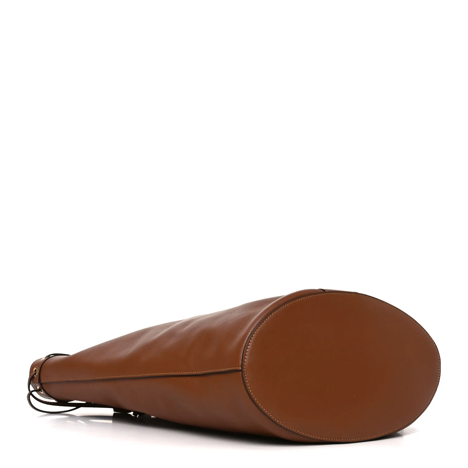 Santorini Lux Calfskin Y Drawstring Tote Brick - Image 4