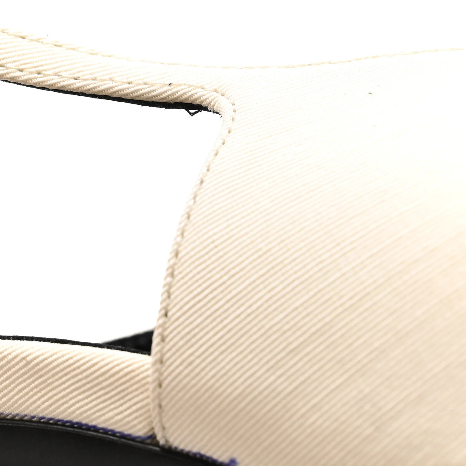Satin Calfskin Ines Slingback Pumps 38.5 Ivory Black - Image 12