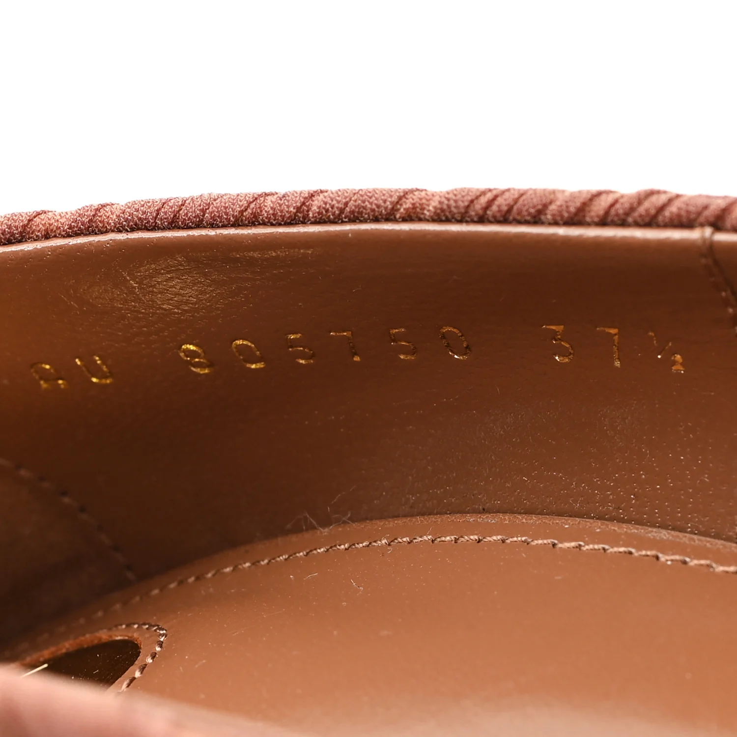 Satin Emmanuelle 110 Pump 37.5 Cappuccino - Image 9