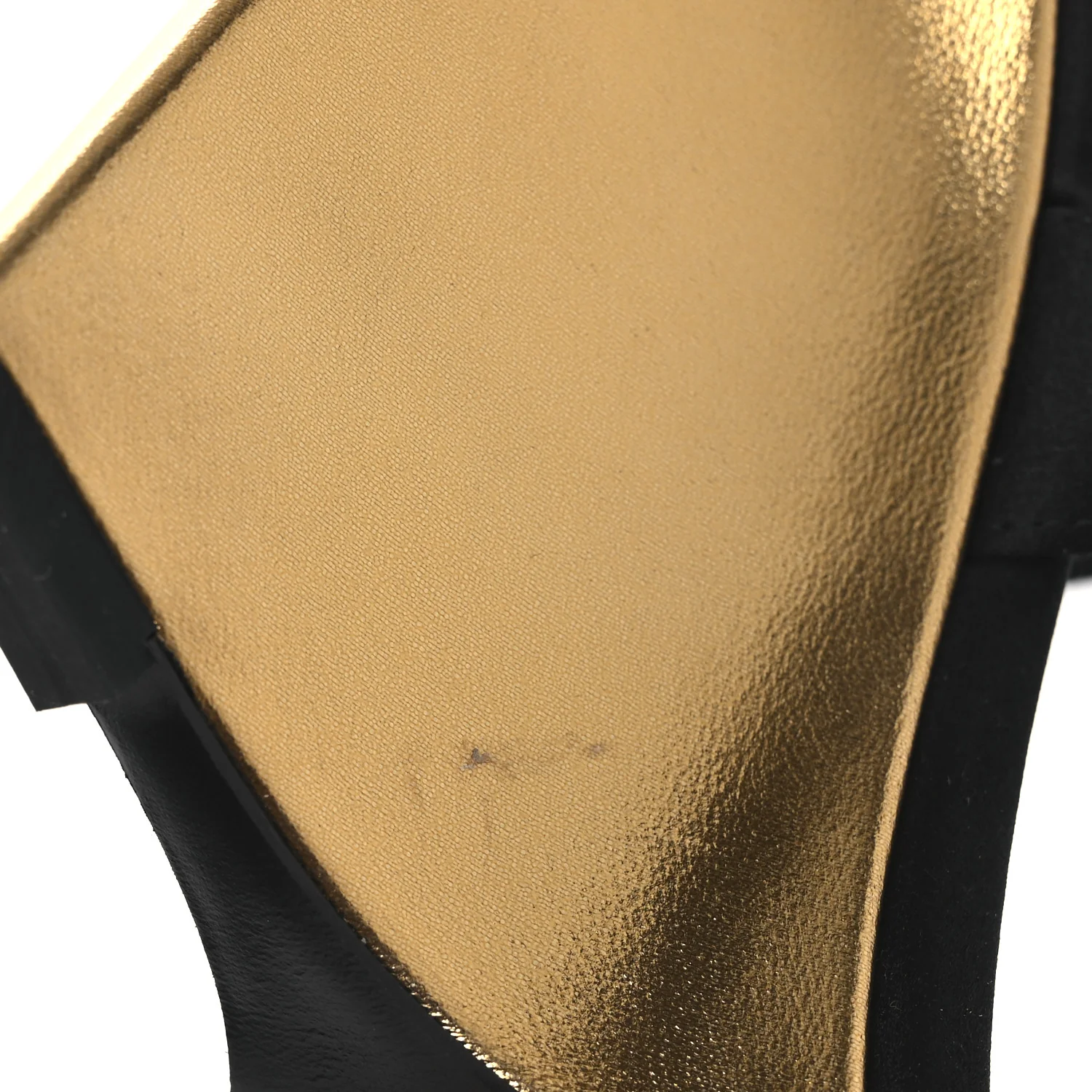 Satin Salome 110 Wedge Sandals 37 Black - Image 11