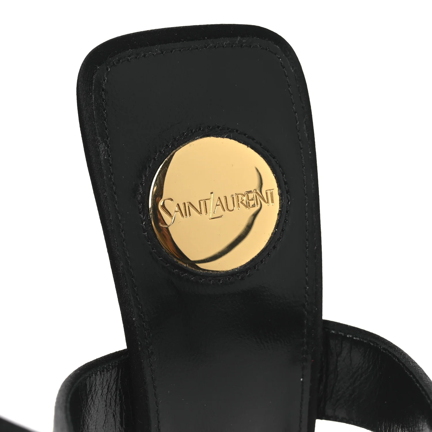 Satin Salome 110 Wedge Sandals 37 Black - Image 9