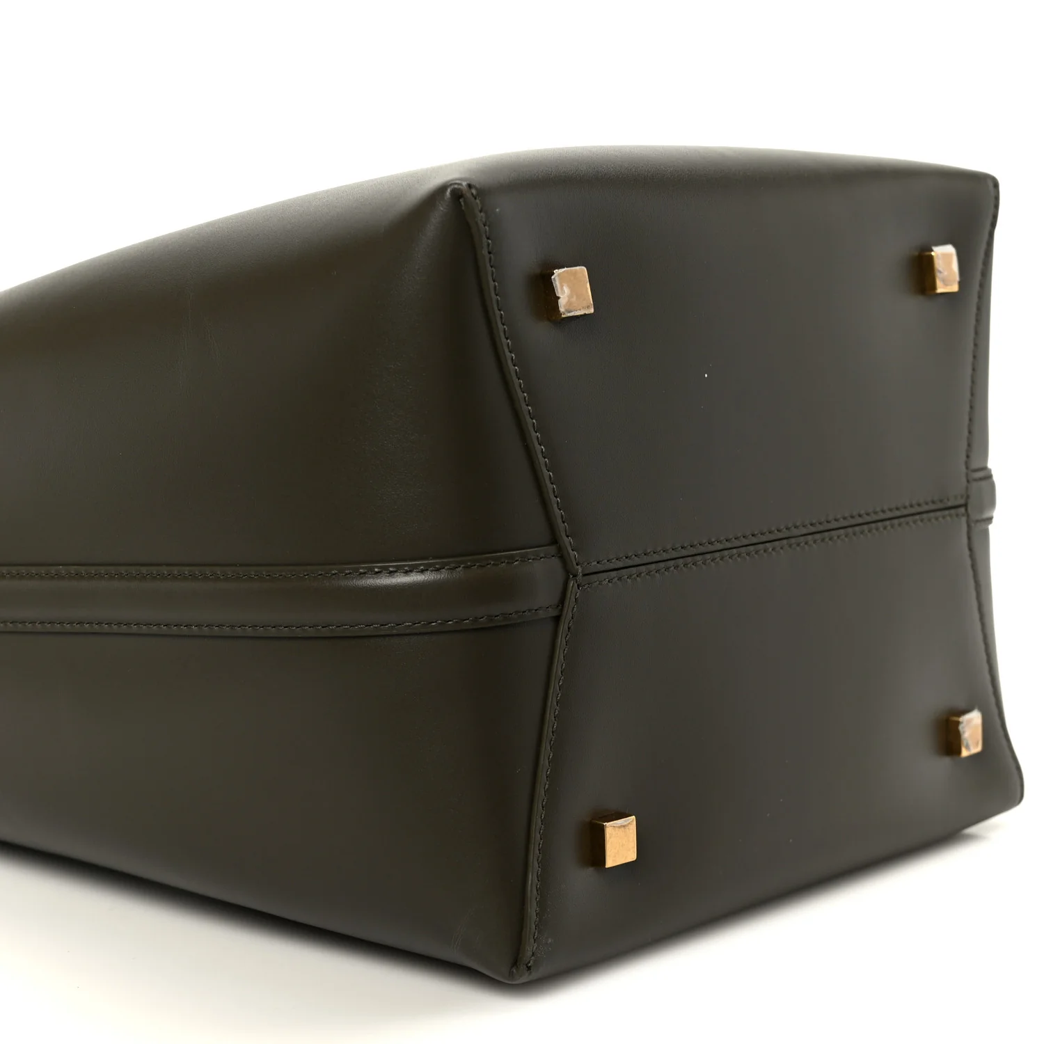 Shiny Calfskin Le 37 Bucket Bag Deep Musk - Image 12