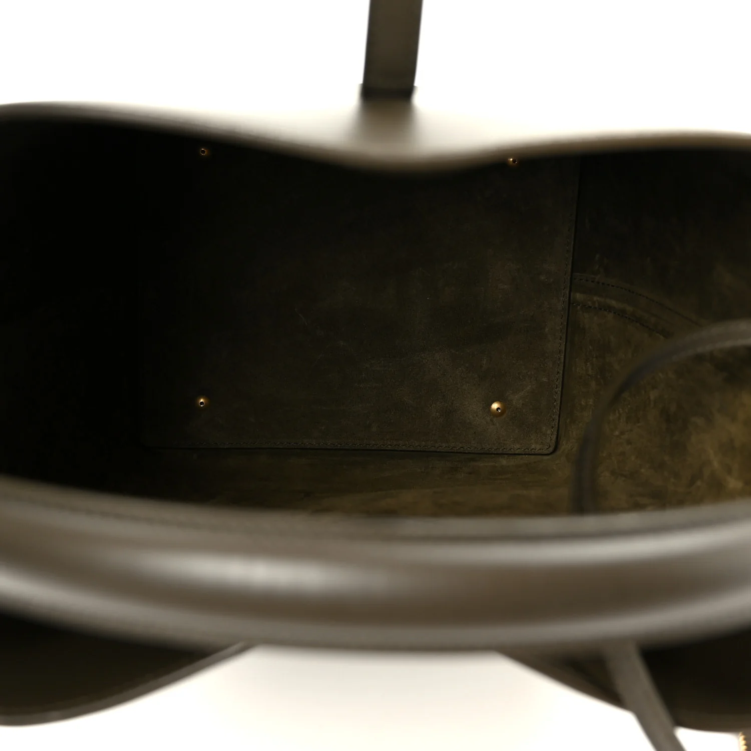 Shiny Calfskin Le 37 Bucket Bag Deep Musk - Image 6