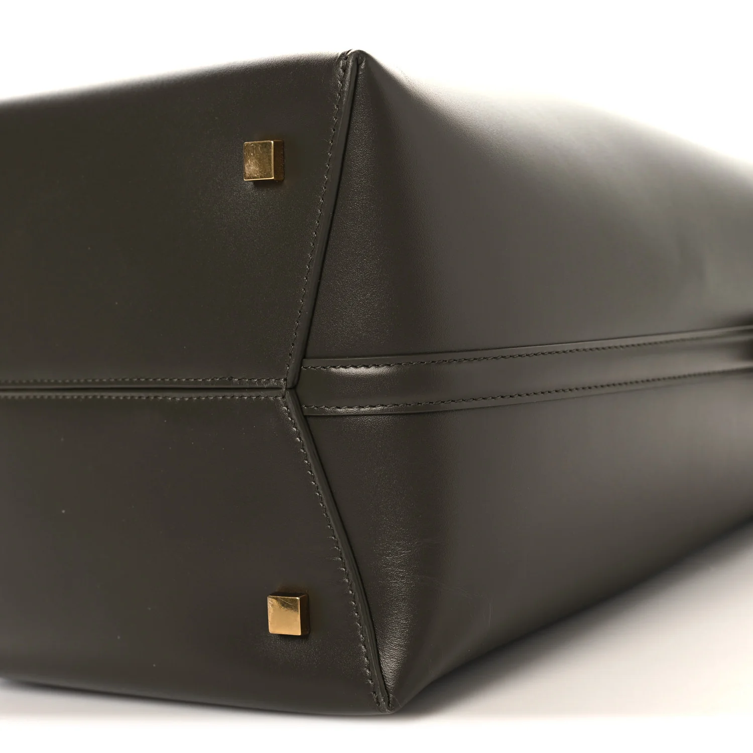 Shiny Calfskin Le 37 Bucket Bag Deep Musk - Image 10