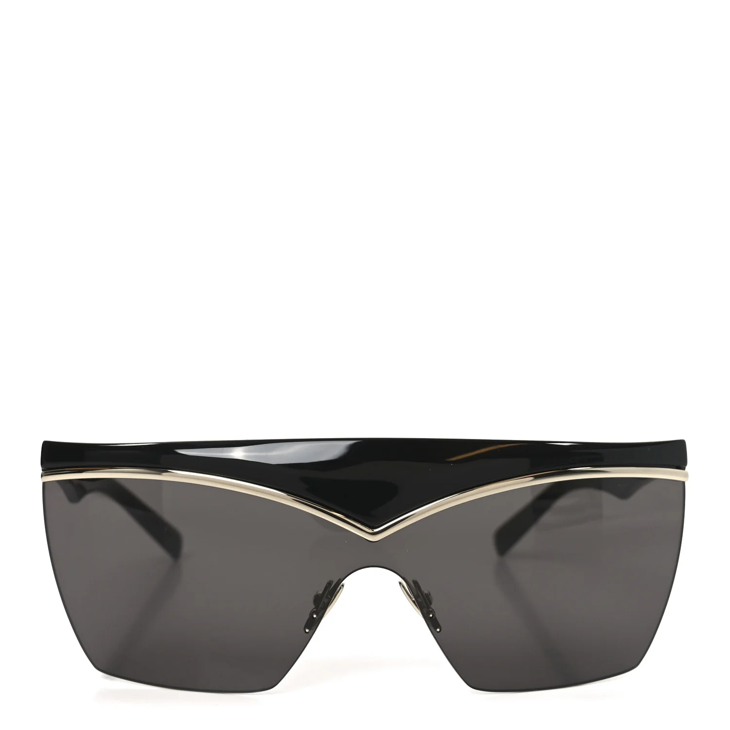 SL 614 Mask Sunglasses Black - Image 2
