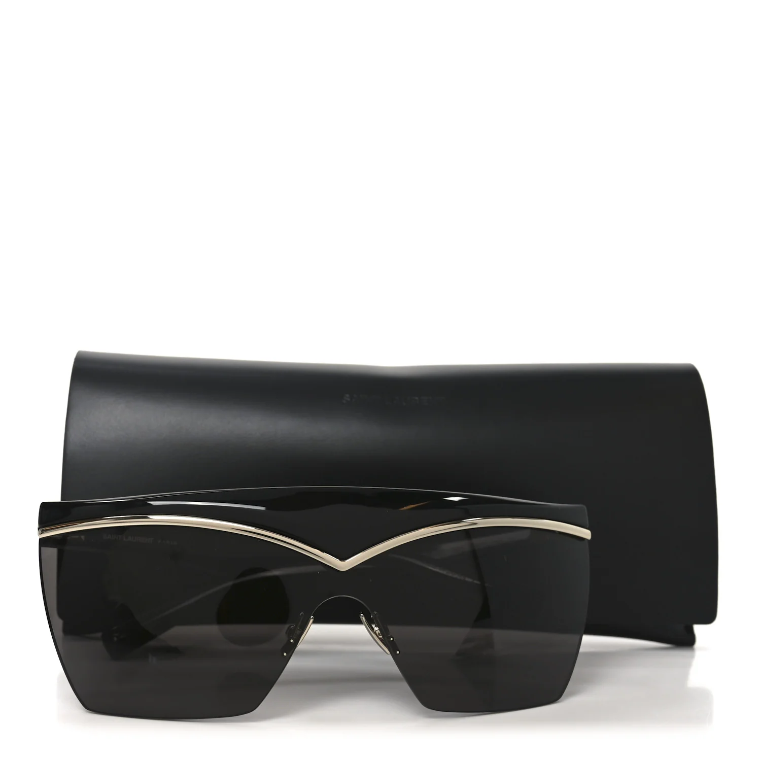 SL 614 Mask Sunglasses Black - Image 7