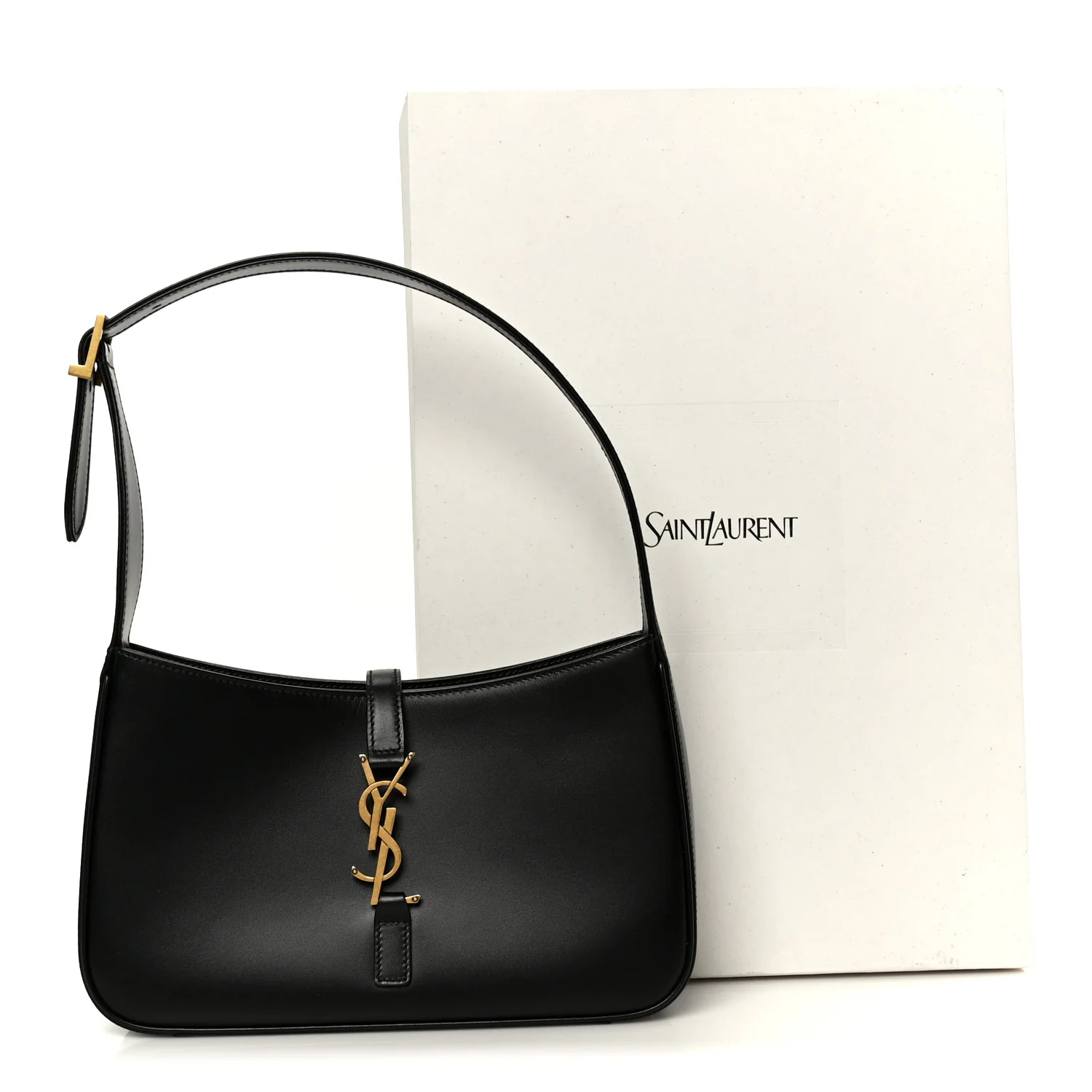 Smooth Calfskin Le 5 A 7 Hobo Black - Image 11