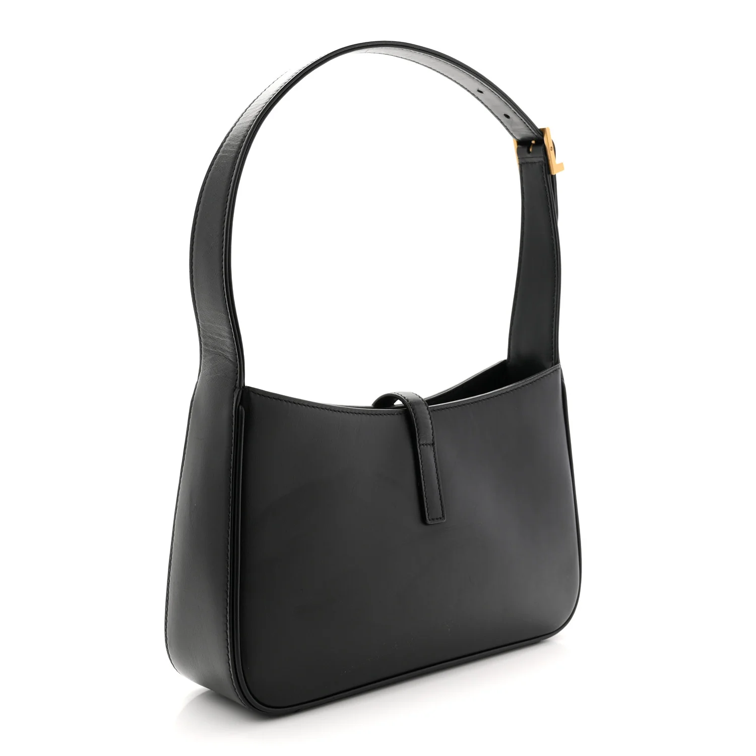 Smooth Calfskin Le 5 A 7 Hobo Black - Image 3