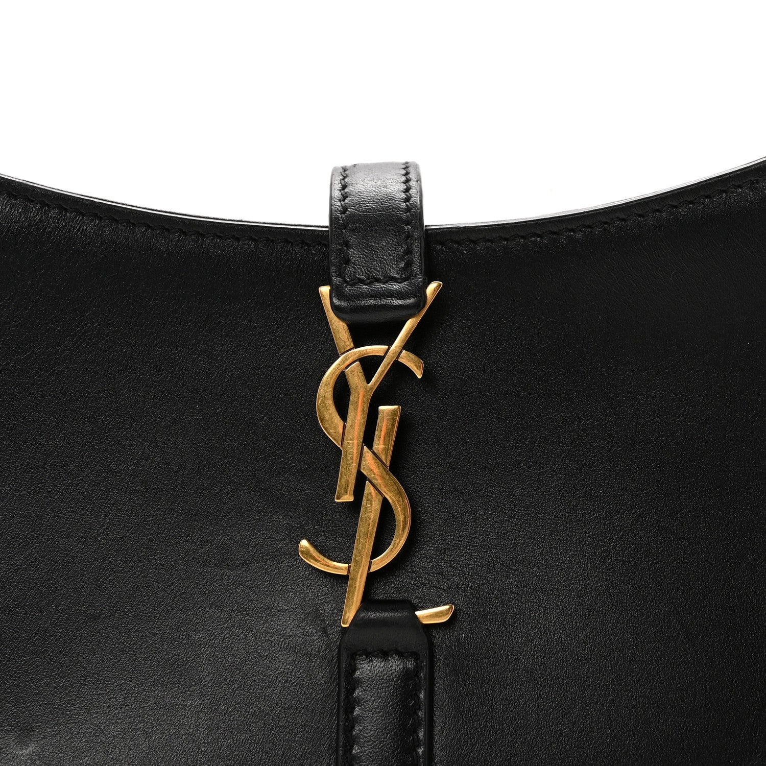 Smooth Calfskin Le 5 A 7 Mini Hobo Black - Image 7