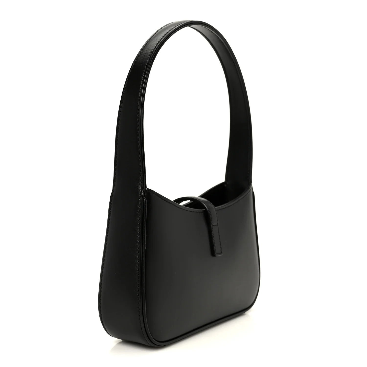 Smooth Calfskin Le 5 A 7 Mini Hobo Black - Image 3