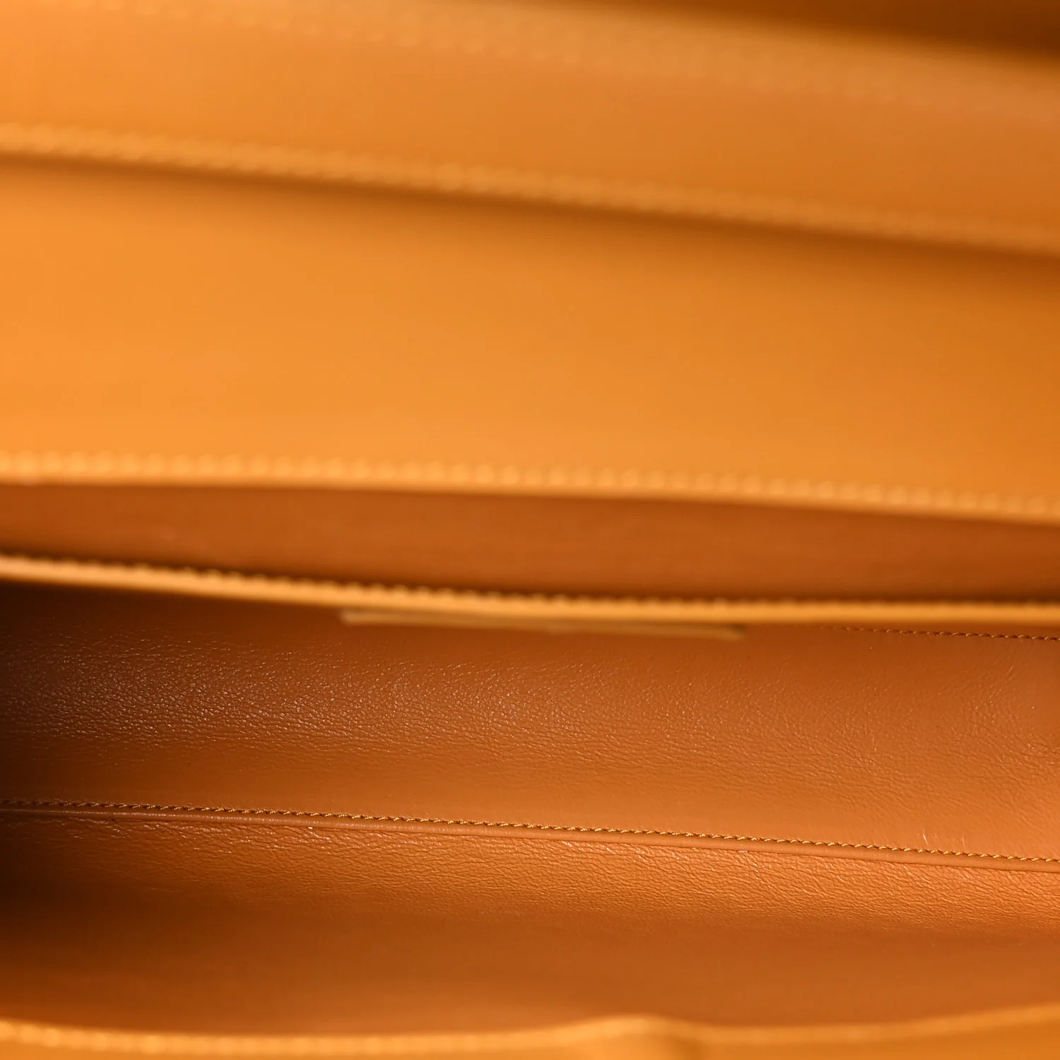 Smooth Calfskin Manhattan Baguette Tangerine - Image 5