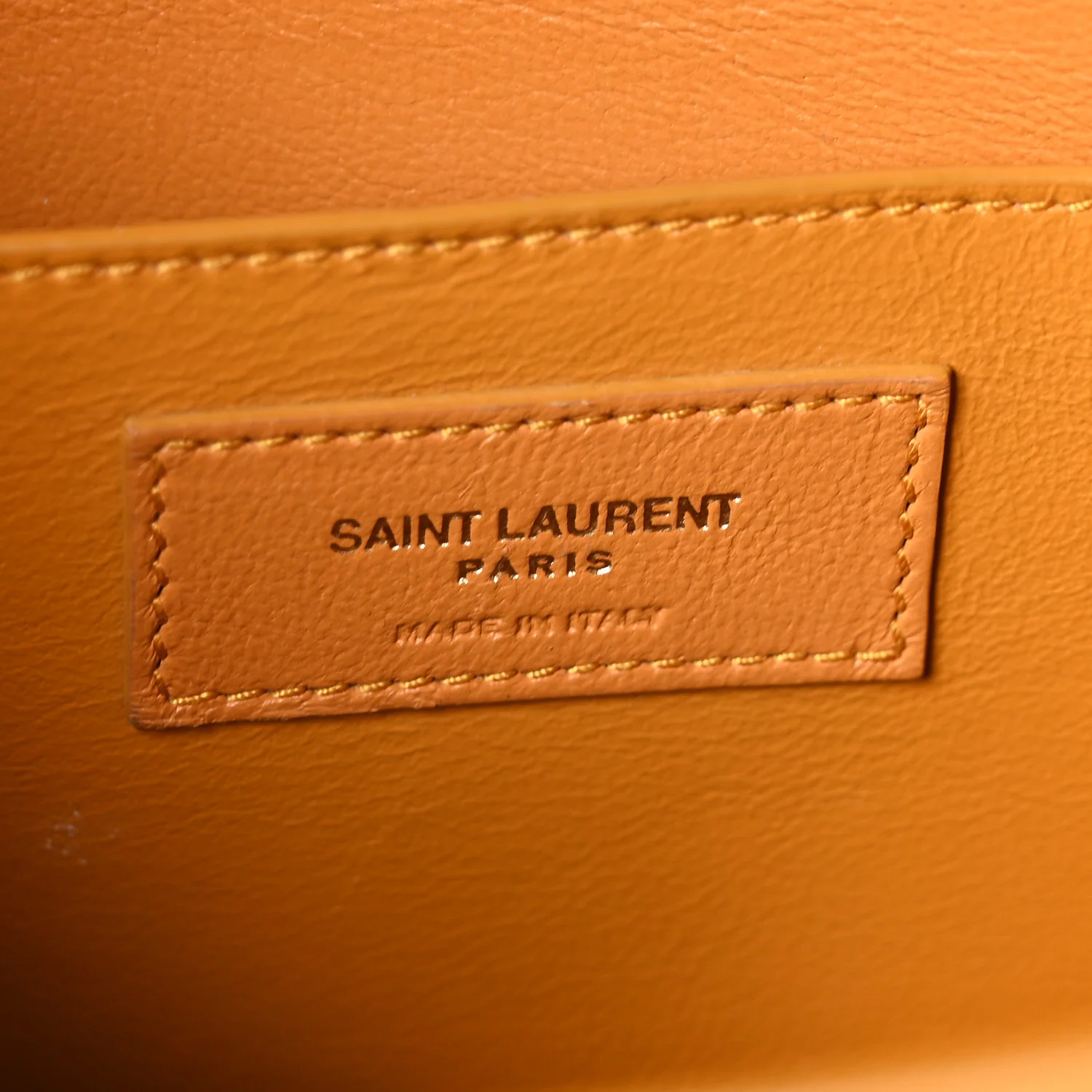 Smooth Calfskin Manhattan Baguette Tangerine - Image 6