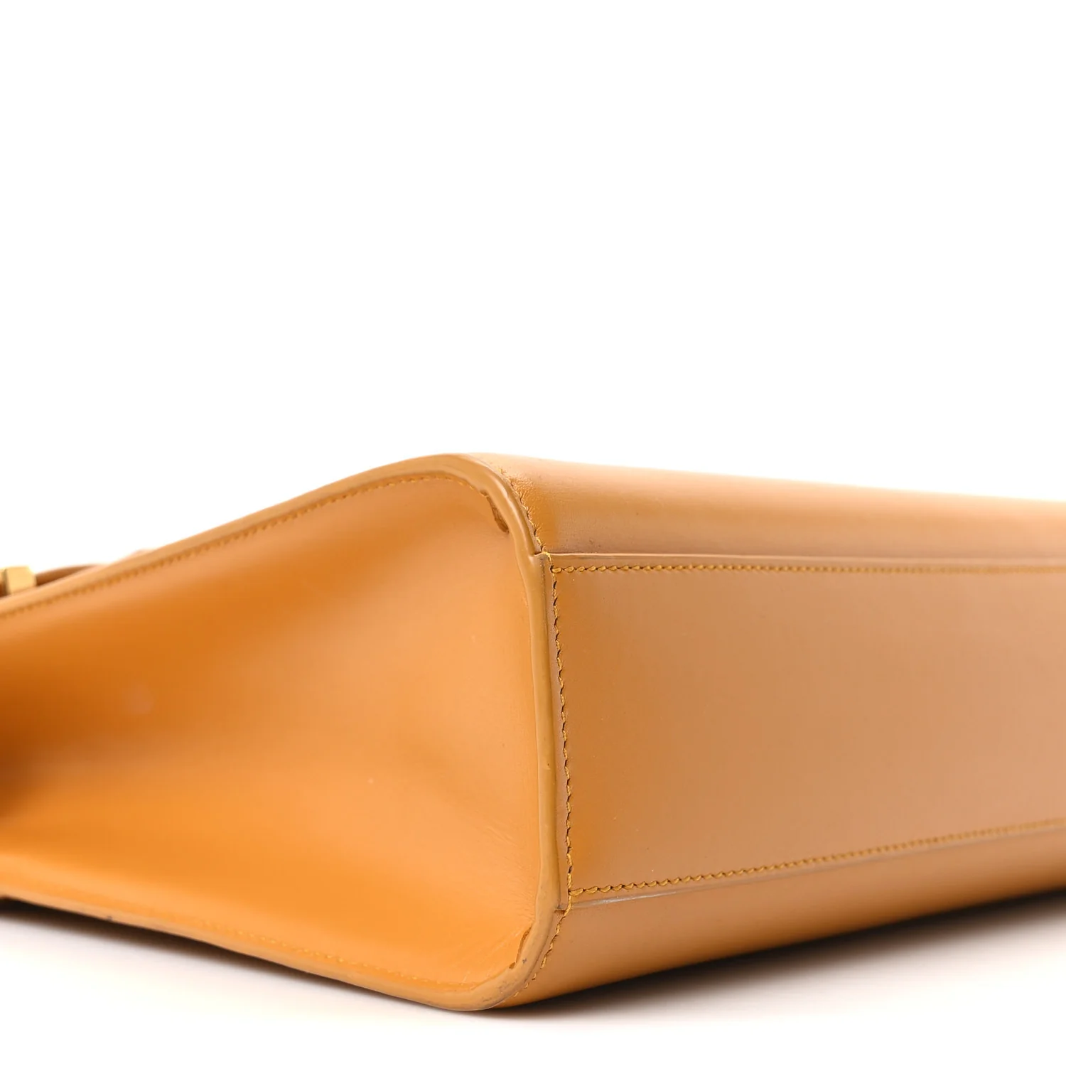 Smooth Calfskin Manhattan Baguette Tangerine - Image 9