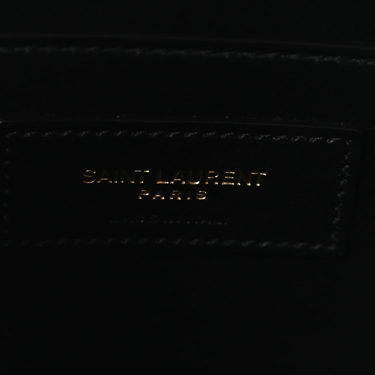 Smooth Calfskin Manhattan Shoulder Bag Black - Image 6