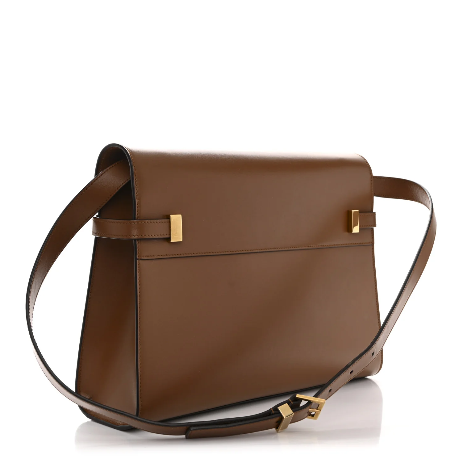 Smooth Calfskin Manhattan Shoulder Bag Brick - Image 3