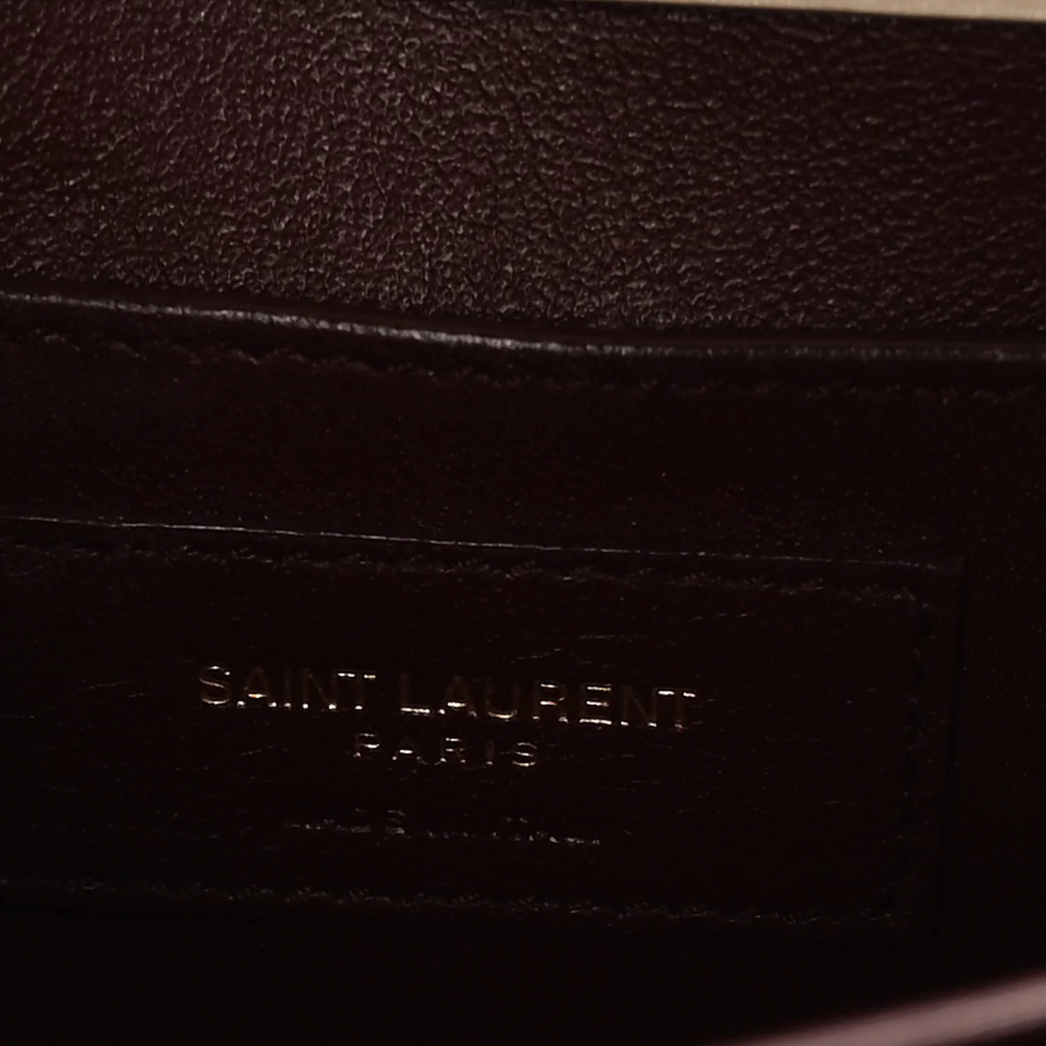 Smooth Calfskin Medium Classic Monogram Cassandra Top Handle Crema Soft Rouge Legion - Image 6