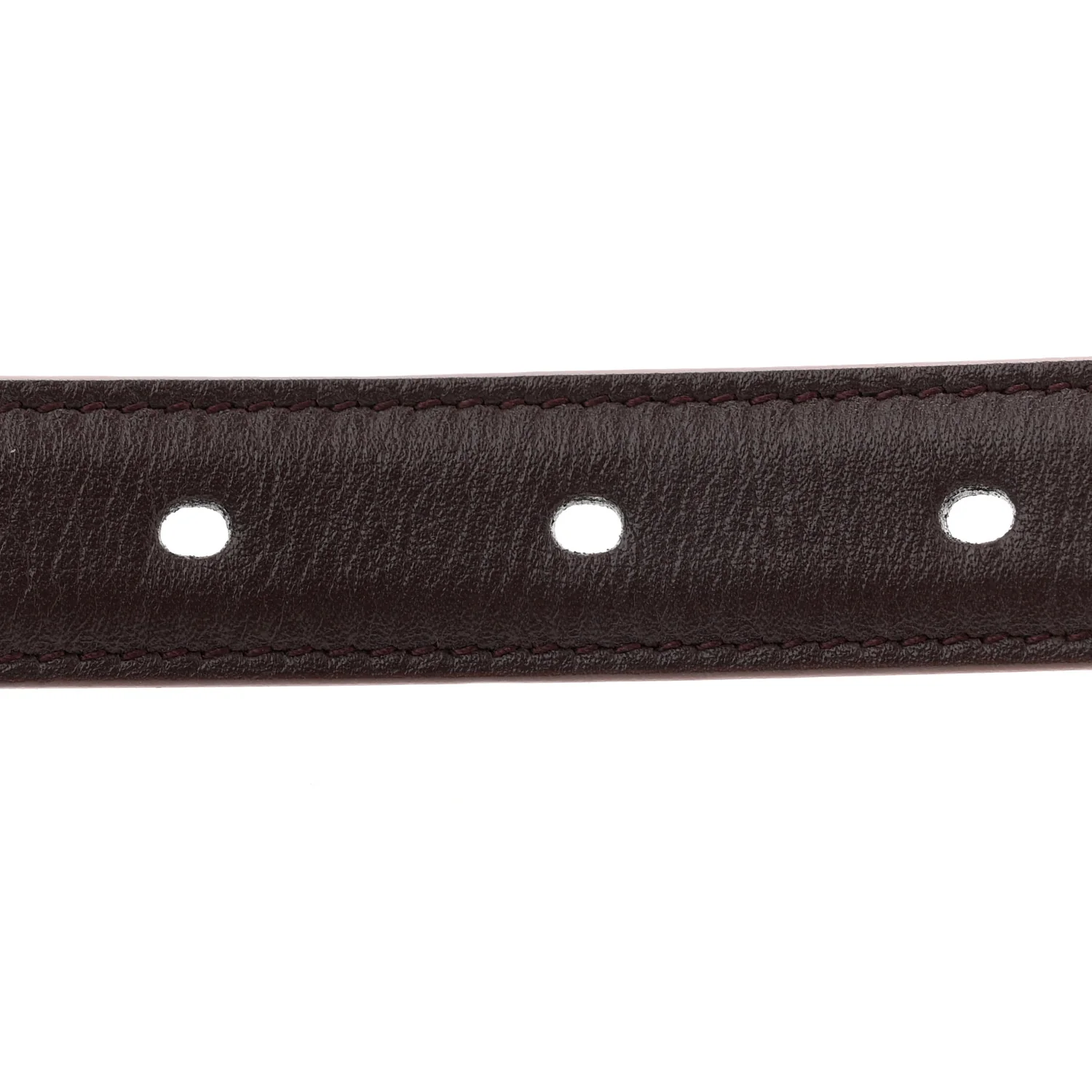 Smooth Calfskin Monogram Square Buckle Belt 90 36 Red Tan - Image 3