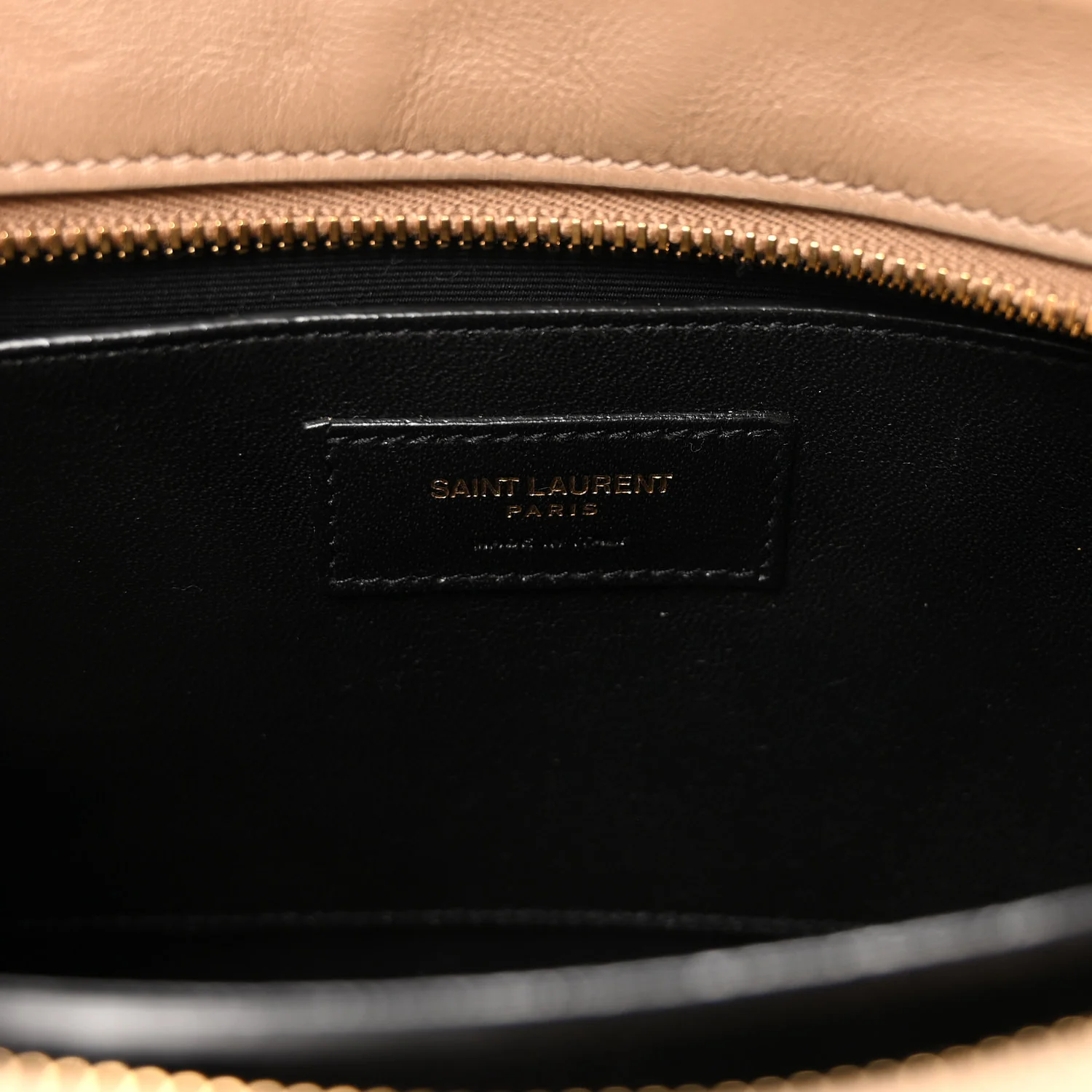 Smooth Calfskin Small East Side Tote Taupe - Image 6