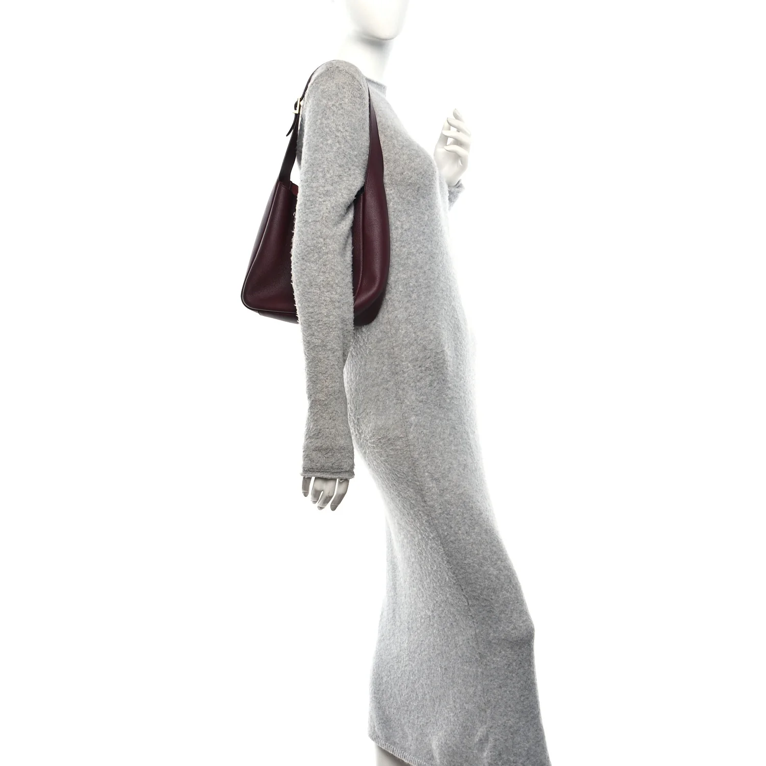 Smooth Calfskin Small Le 5 A 7 Soft Hobo Rouge Legion - Image 2