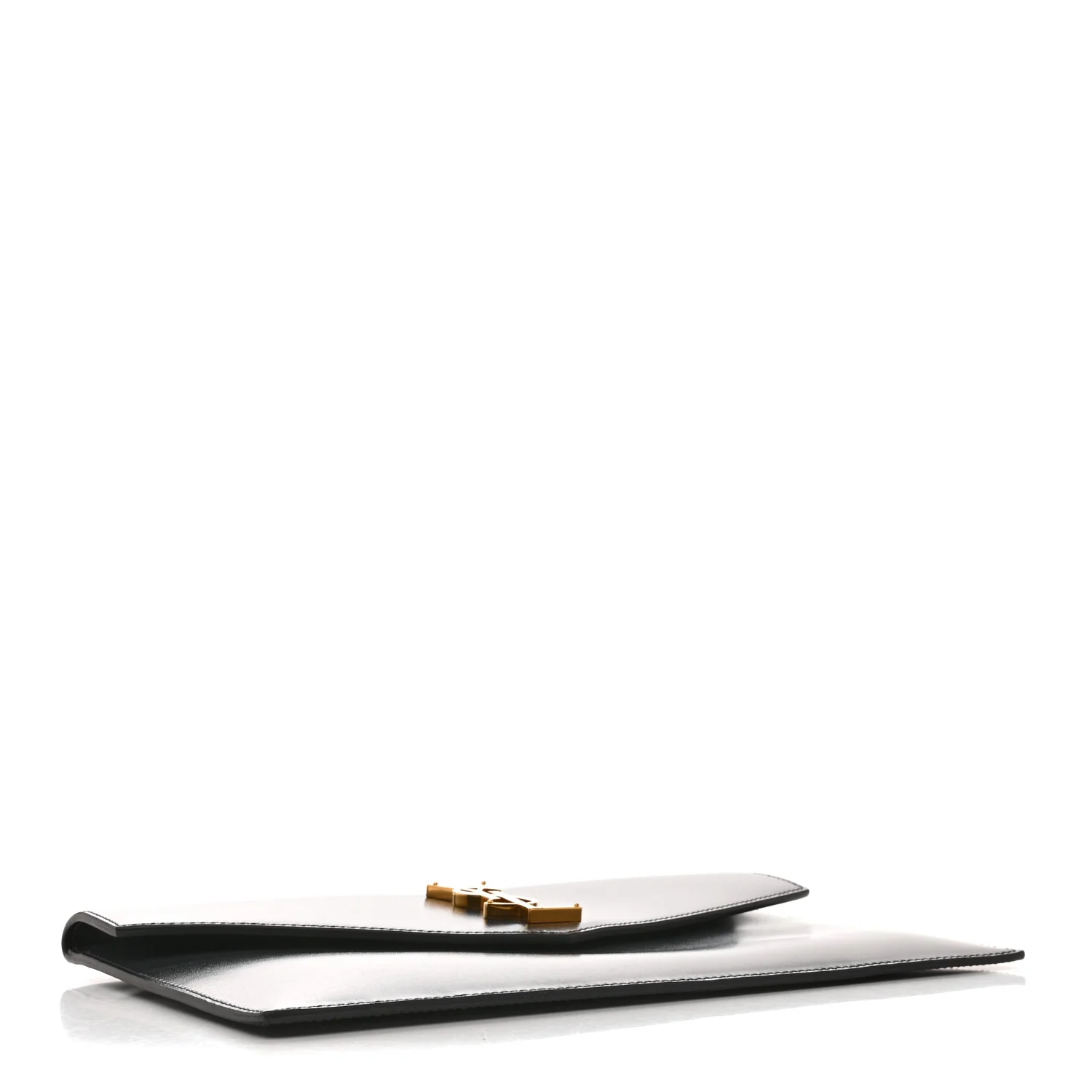 Smooth Shiny Calfskin Uptown Pouch Storm - Image 4