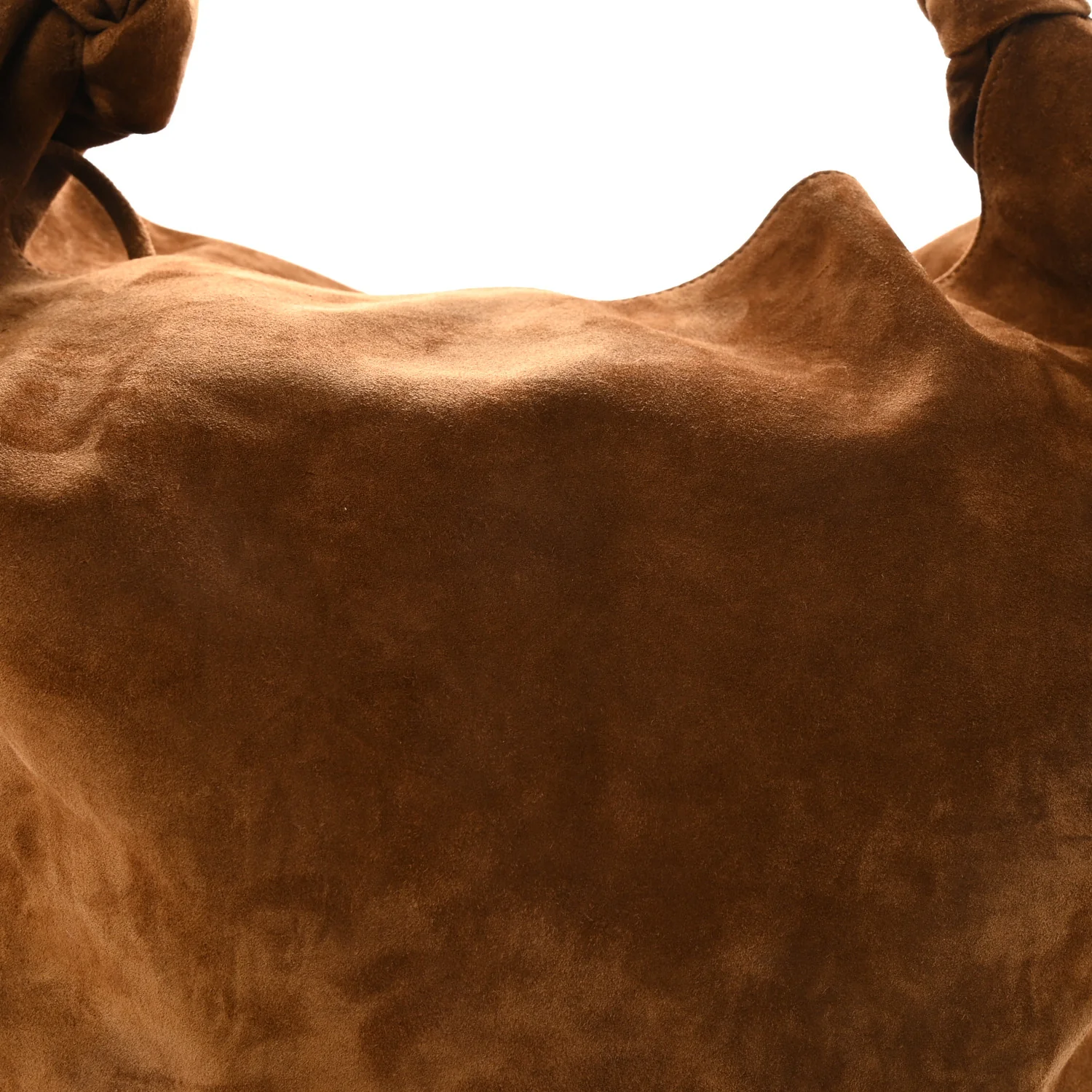 Suede Amalia Hobo Caramel Cognac - Image 9