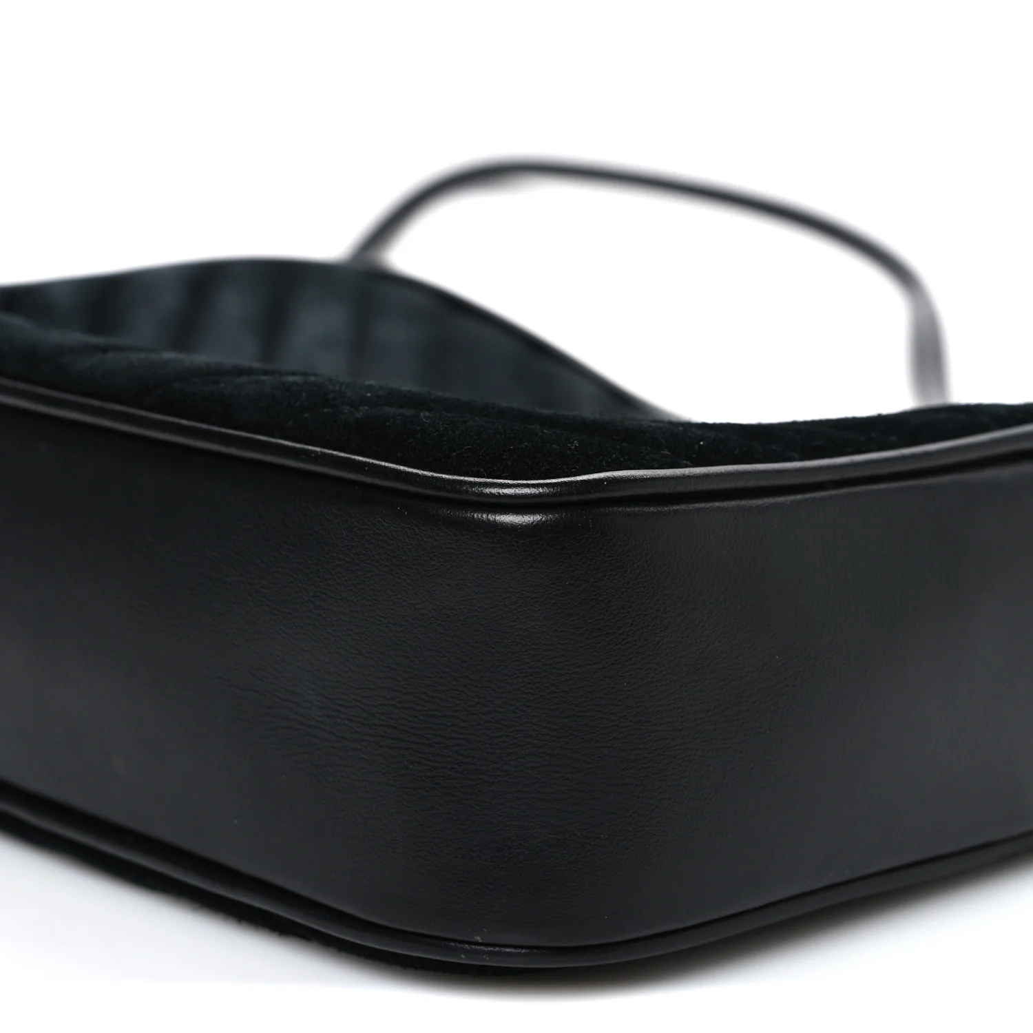 Suede Calfskin Monogram Lou Camera Bag Black - Image 10