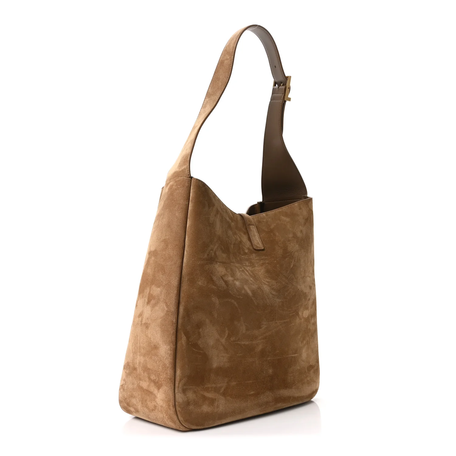Suede Large Le 5 A 7 Soft Hobo Golden Leaf - Image 3