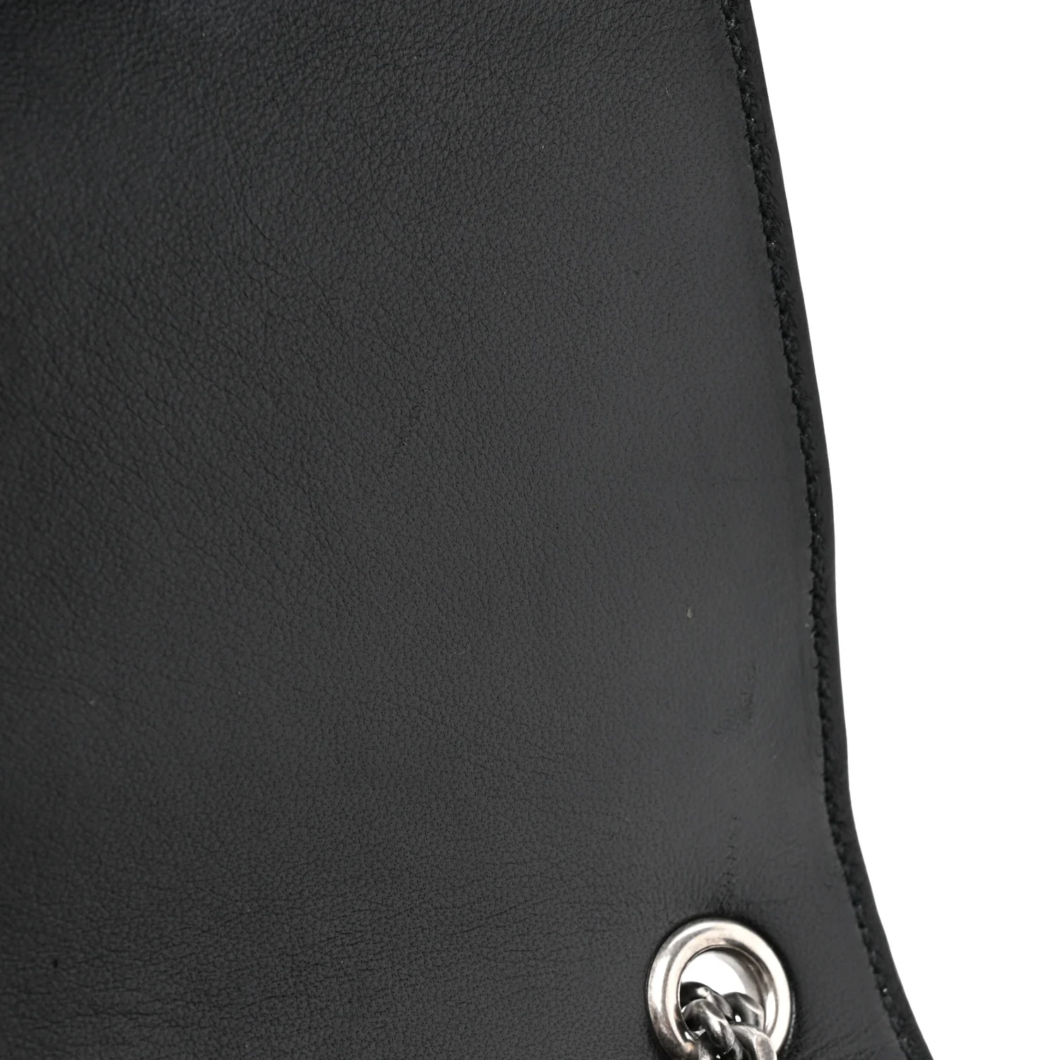 Suede Small Monogram Stone Studded Kate Satchel Black Turquoise Coral - Image 13