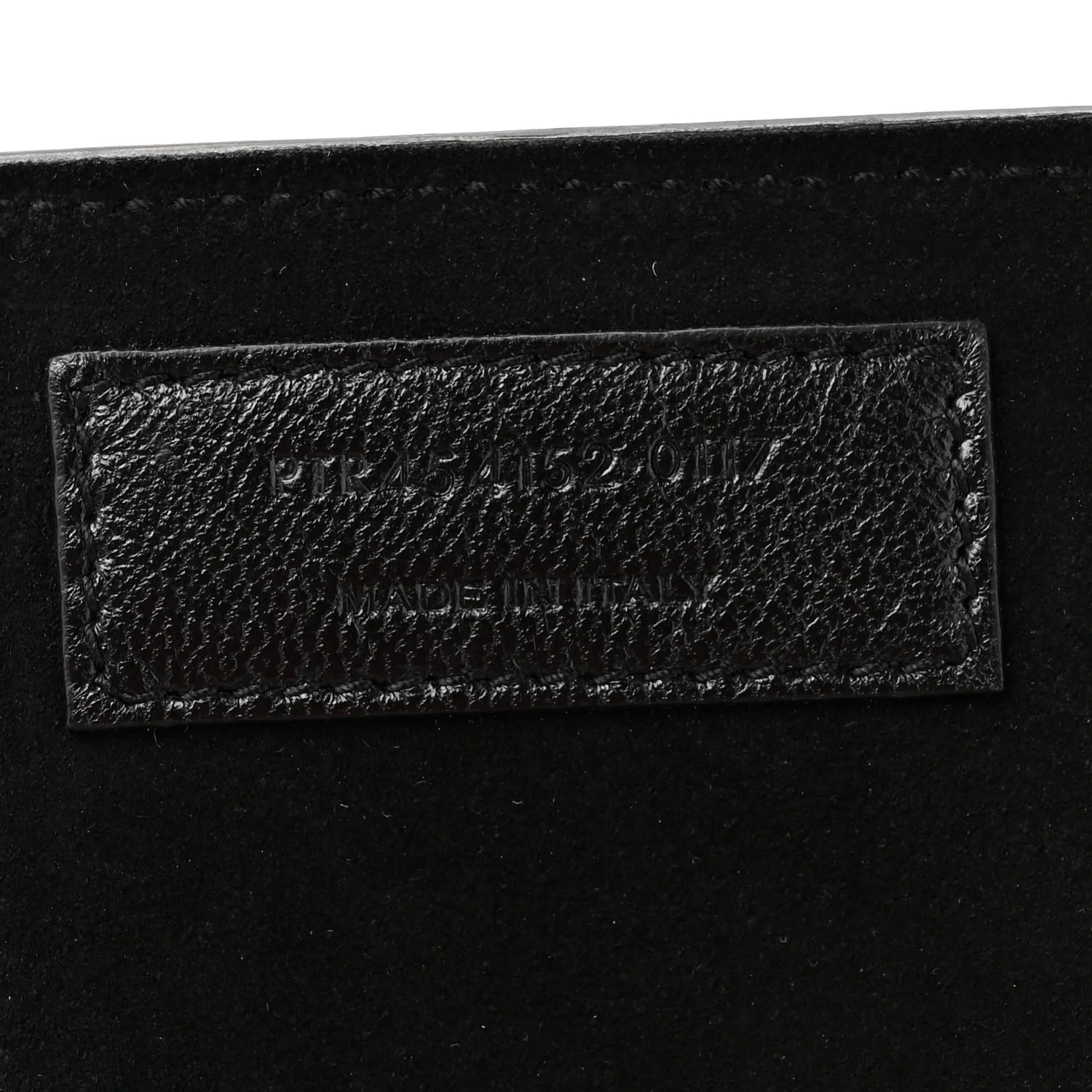 Suede Studded Bucket Bag Black - Image 7